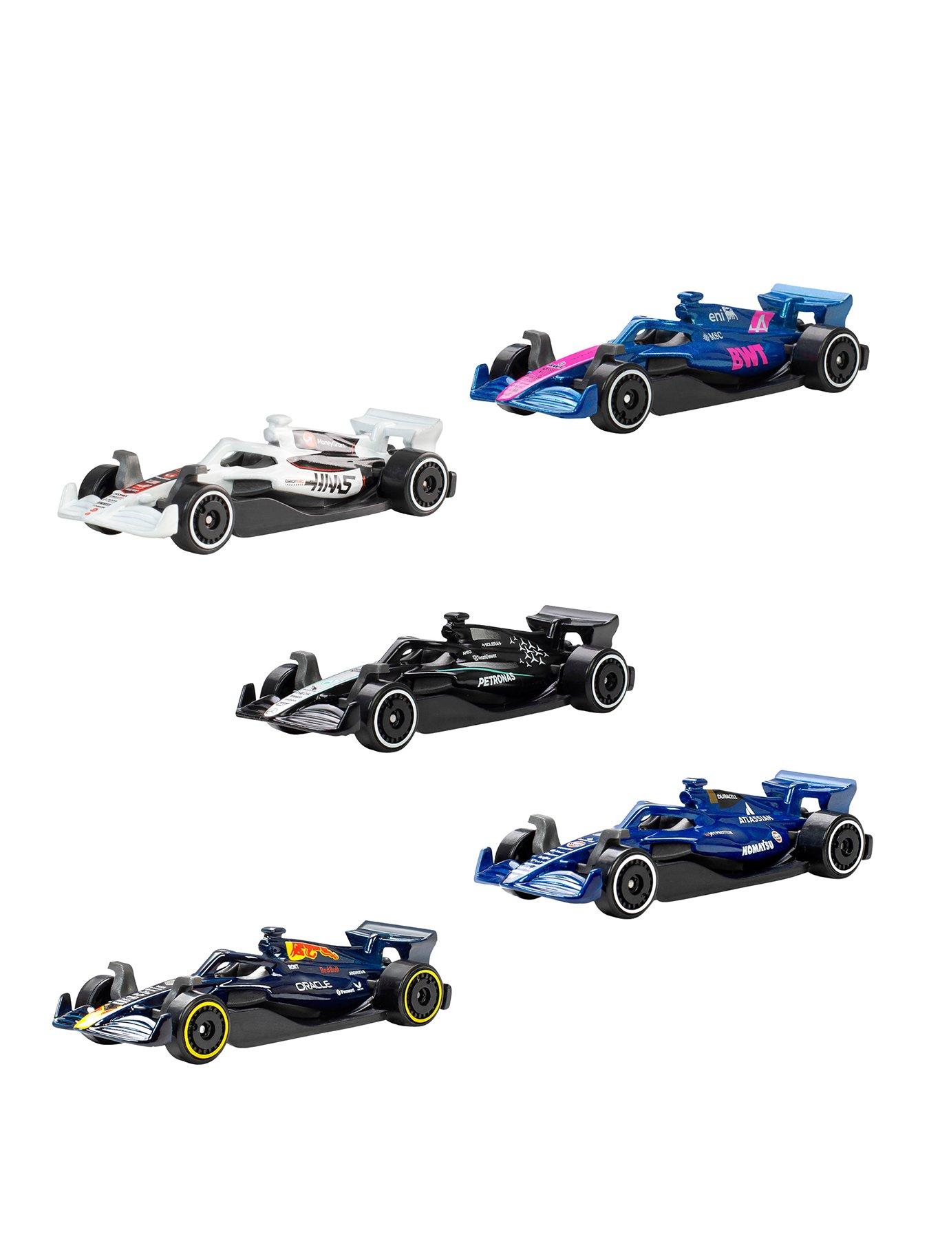 hot-wheels-formula-1-5-pack-set-of-5-die-cast-toy-f1-cars-in-164-scale