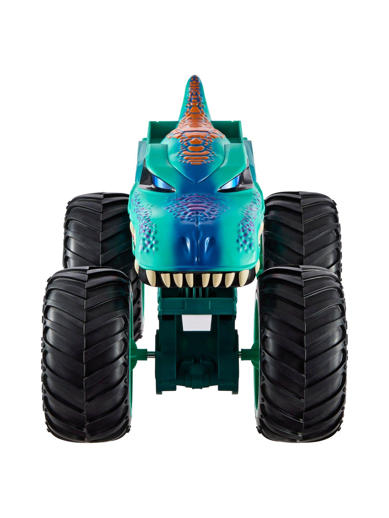 Image 2 of 6 of Hot Wheels Monster Trucks Colossal Mega-Wrex Toy Truck, Large-Scale Vehicle with Big Wheels