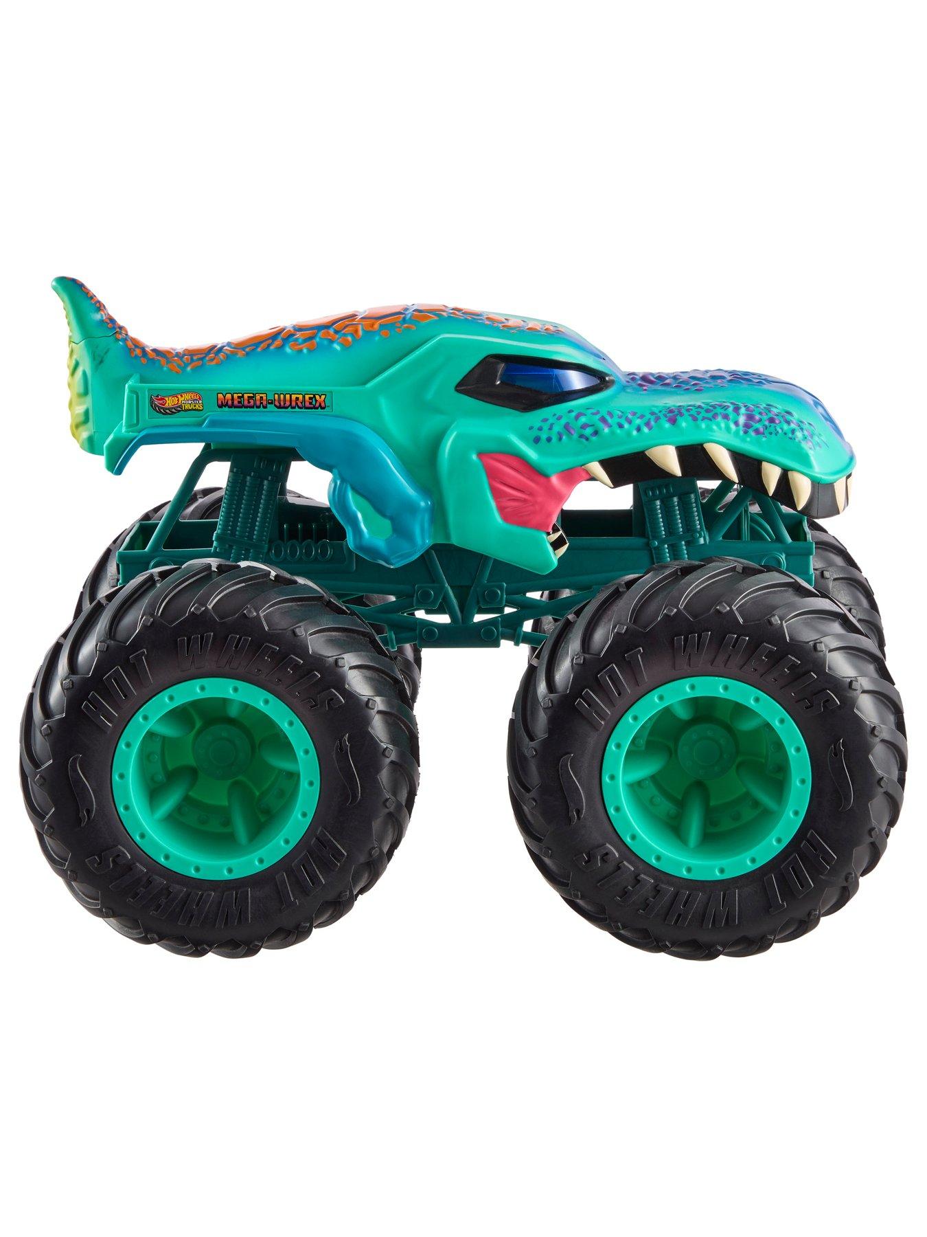 Image 5 of 6 of Hot Wheels Monster Trucks Colossal Mega-Wrex Toy Truck, Large-Scale Vehicle with Big Wheels