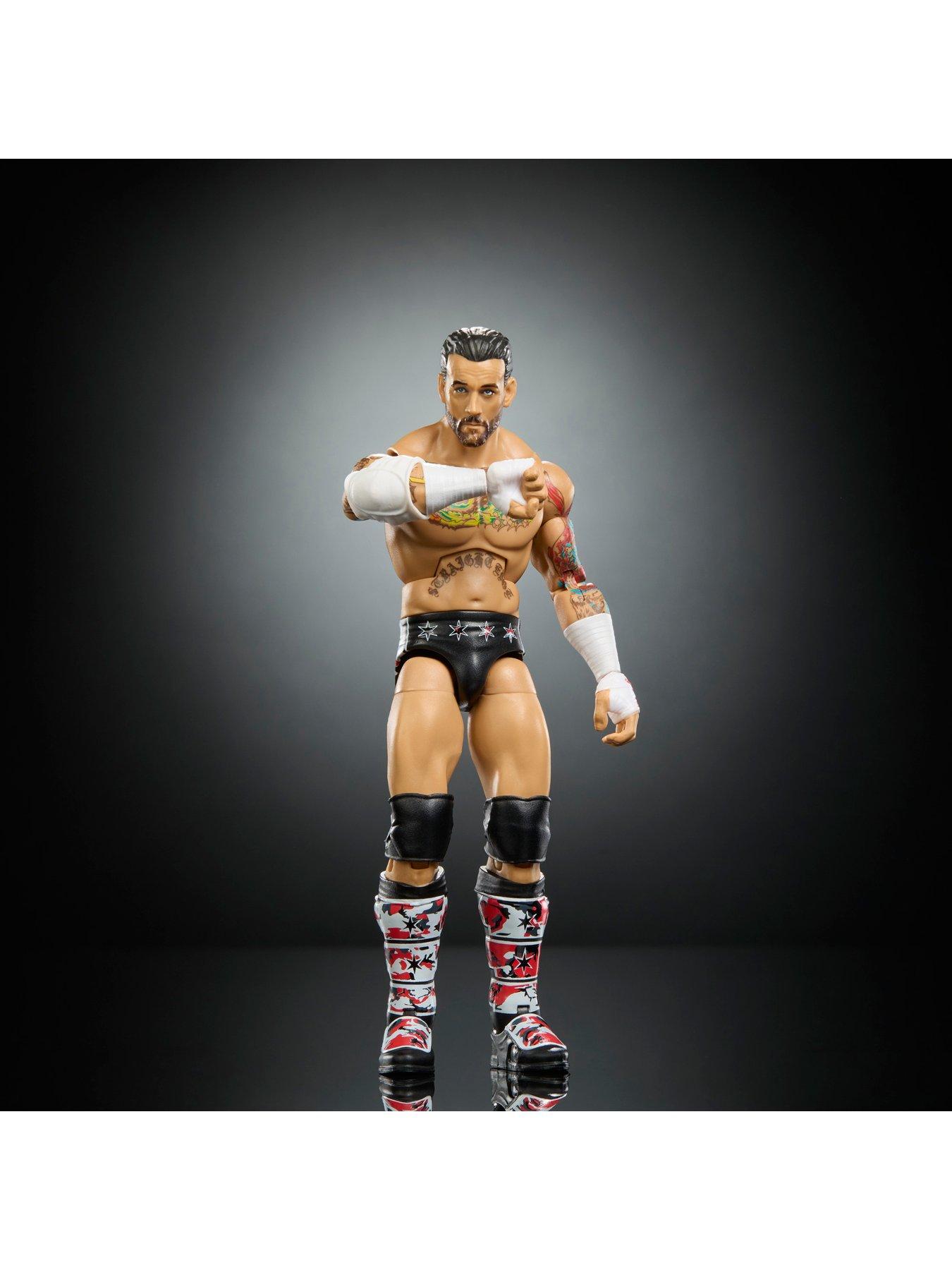 Image 2 of 7 of WWE Elite Collection Top Picks CM Punk Action Figure &amp; Accessories, 6-inch Collectible Set (Styles May Vary)