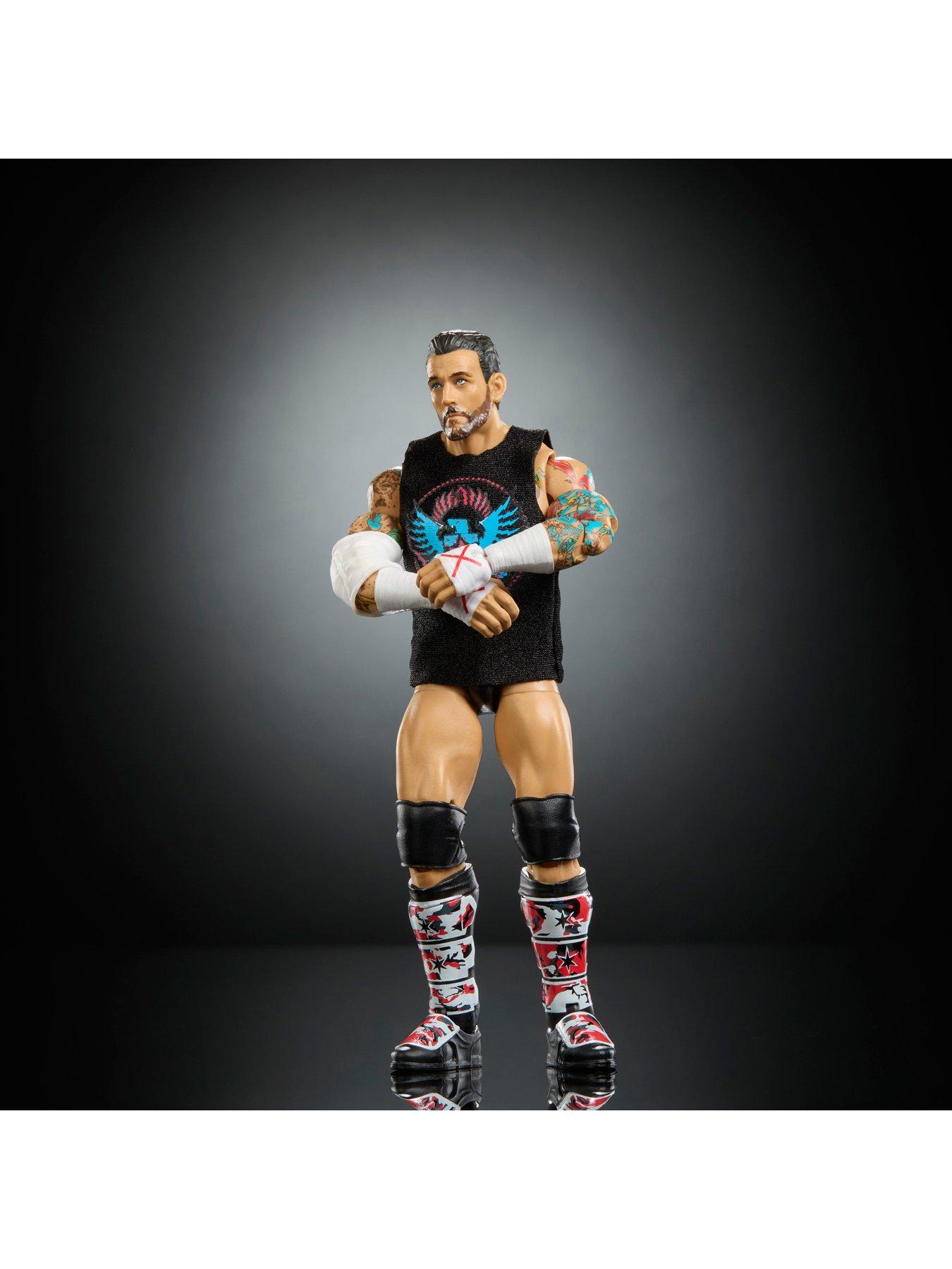 Image 3 of 7 of WWE Elite Collection Top Picks CM Punk Action Figure &amp; Accessories, 6-inch Collectible Set (Styles May Vary)