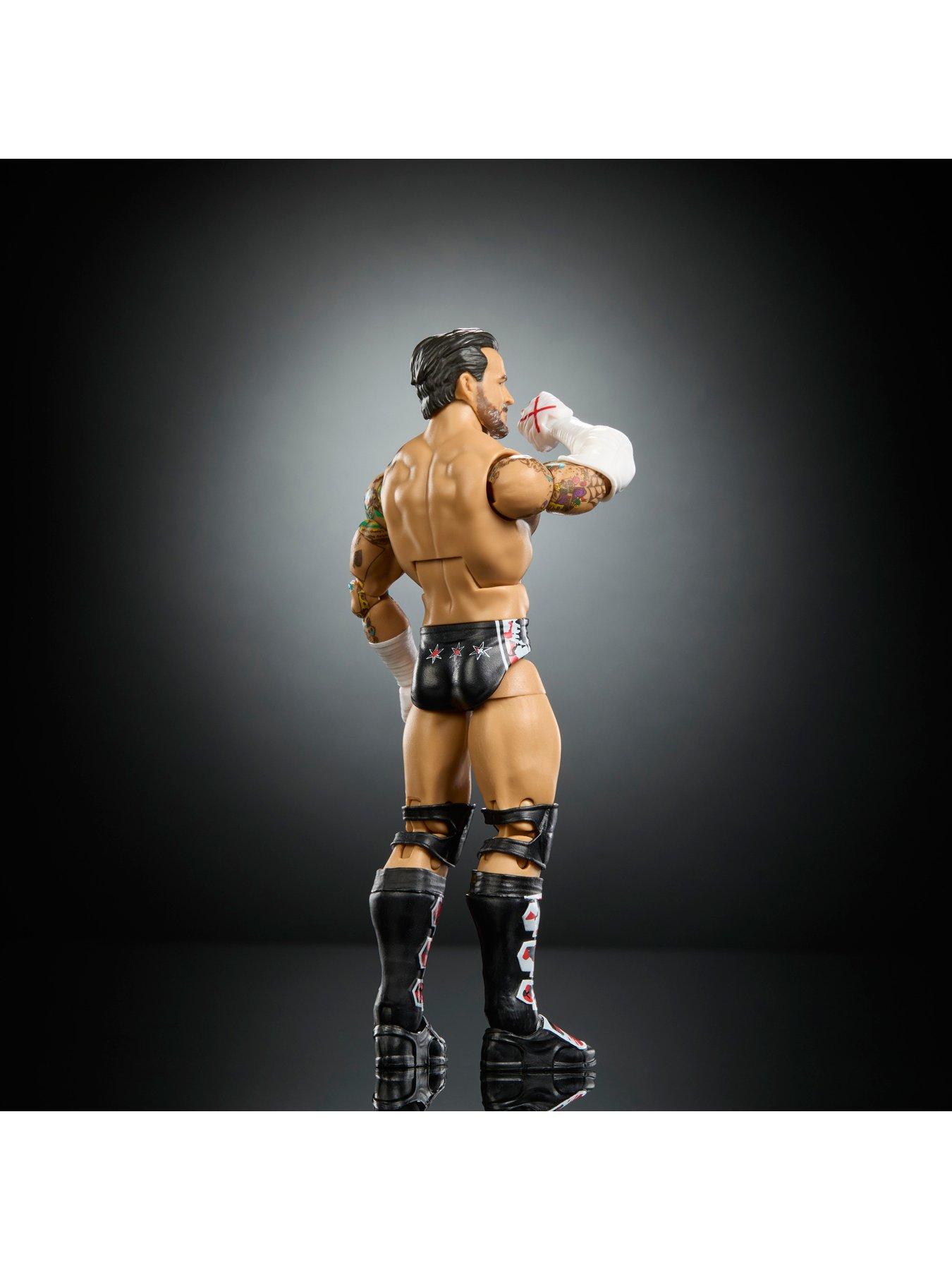 Image 4 of 7 of WWE Elite Collection Top Picks CM Punk Action Figure &amp; Accessories, 6-inch Collectible Set (Styles May Vary)