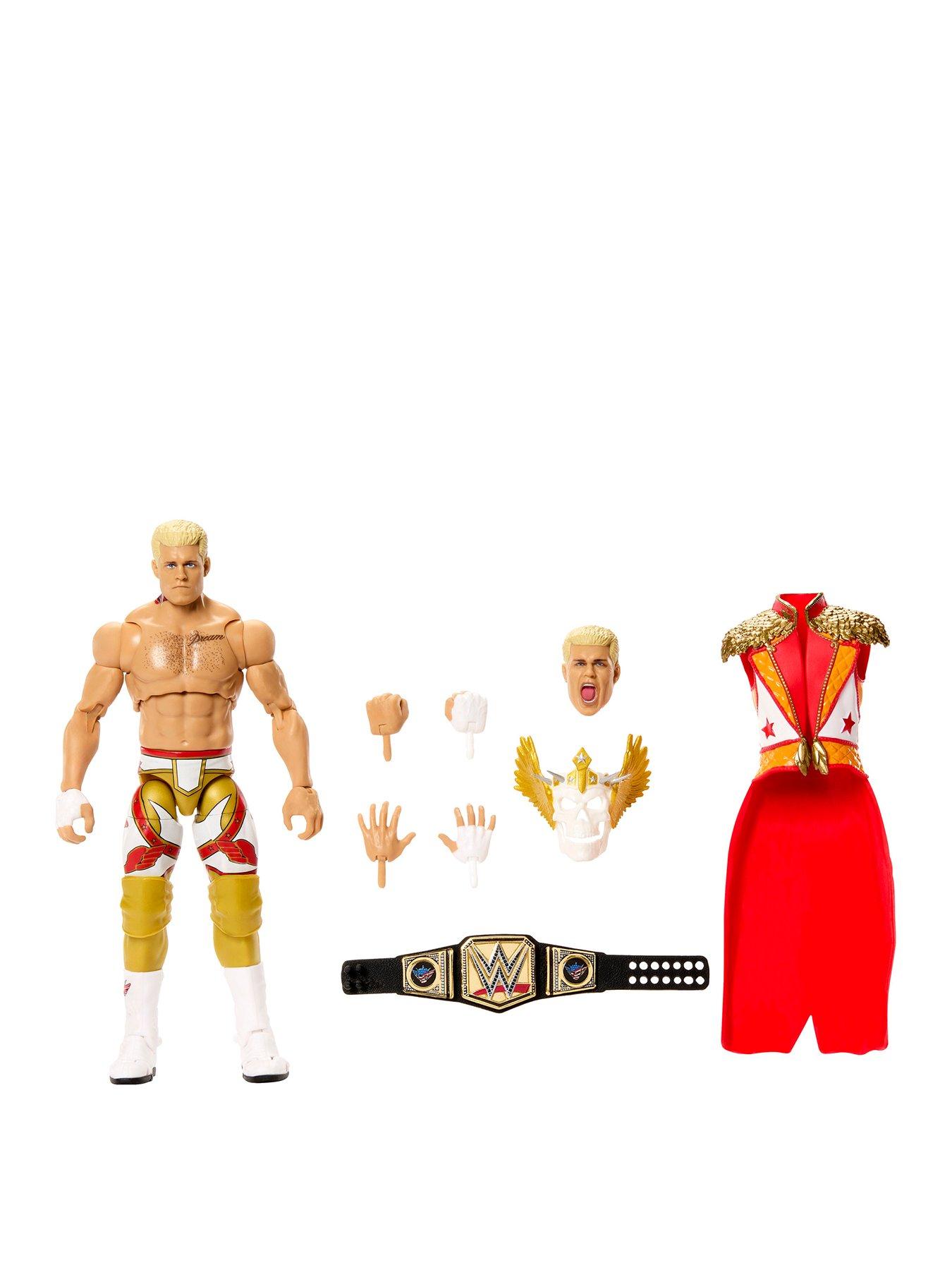 WWE WWE Ultimate Edition Cody Rhodes Action Figure  &  Accessories Set, 6-inch Collectible Superstar