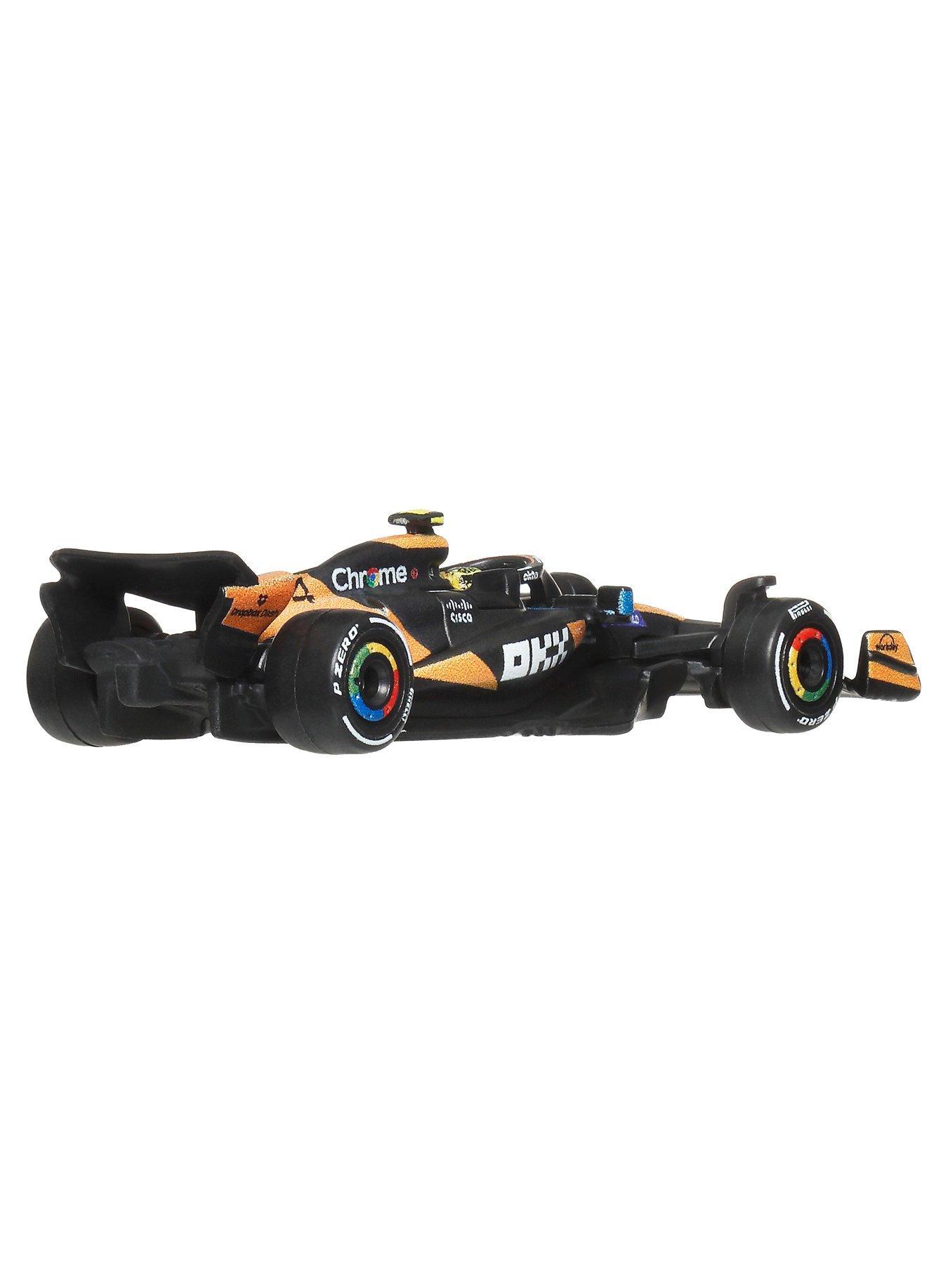 Image 2 of 6 of Hot Wheels 1:64 Scale Premium Die-Cast Formula 1 - McLaren Lando Norris #4 Collectible Toy Race Car
