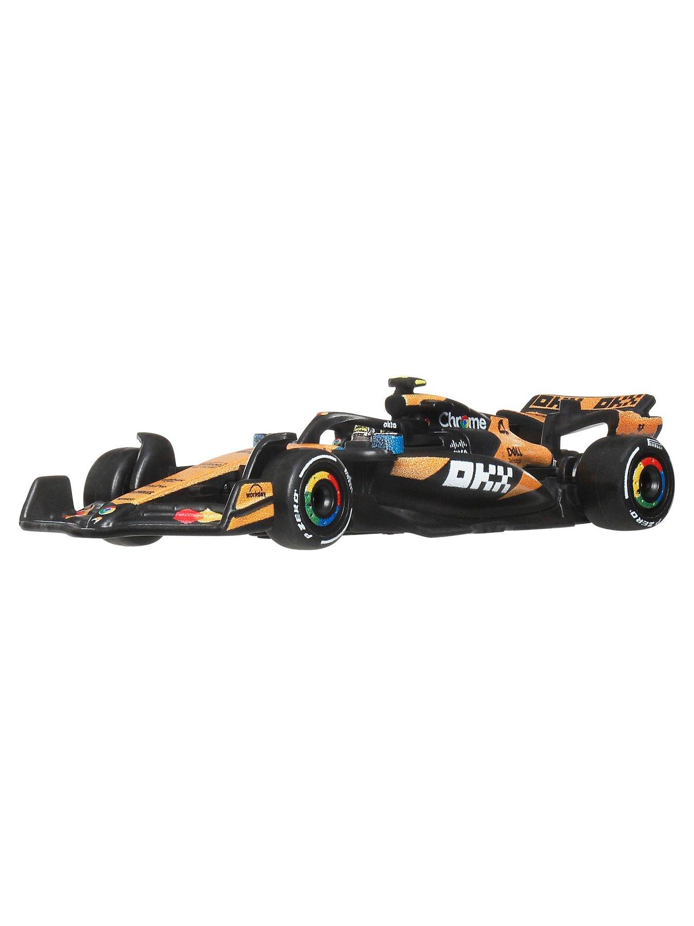Image 6 of 6 of Hot Wheels 1:64 Scale Premium Die-Cast Formula 1 - McLaren Lando Norris #4 Collectible Toy Race Car