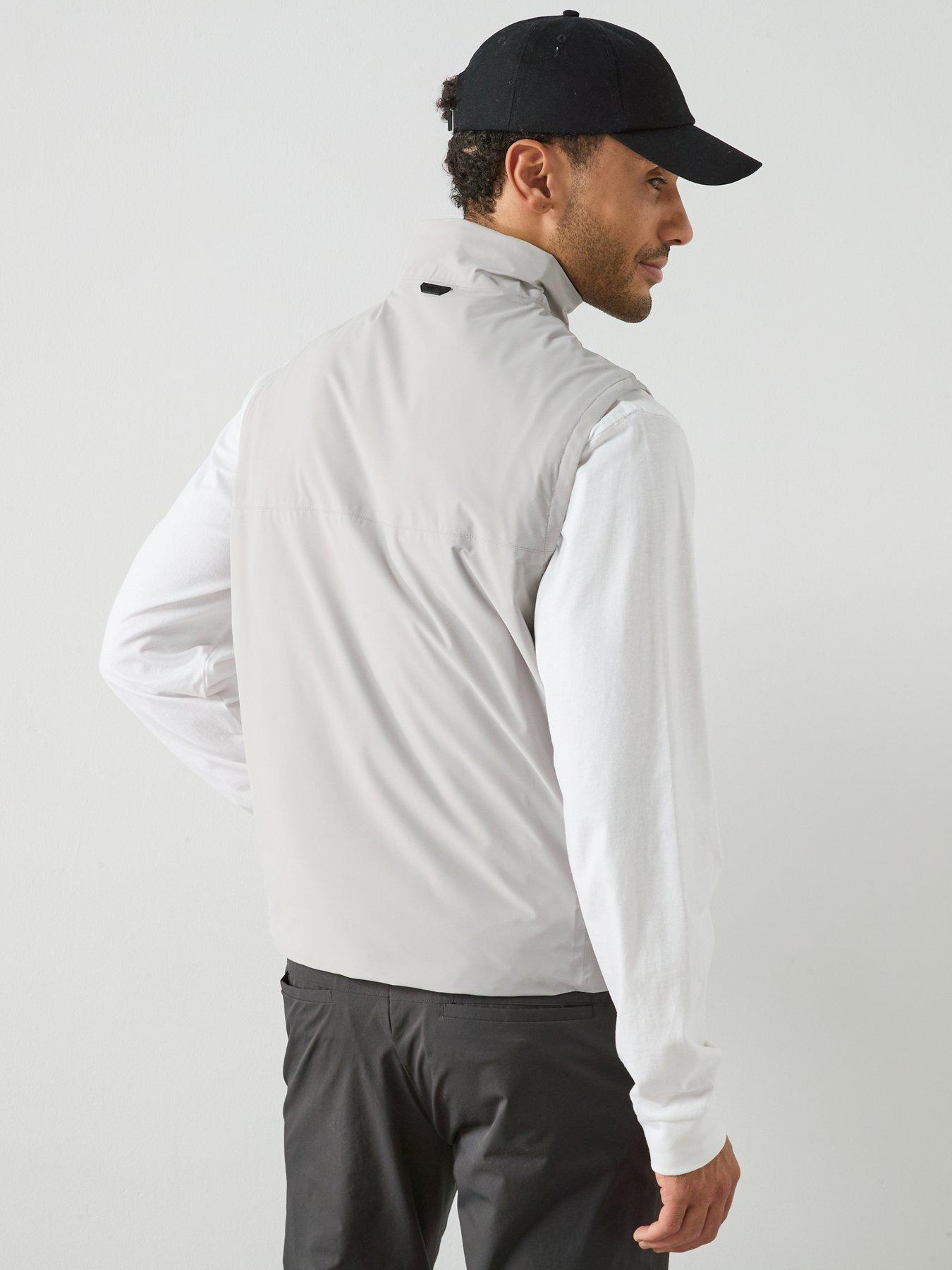 stillFront image of mango-performance-atlast-outer-vest-grey