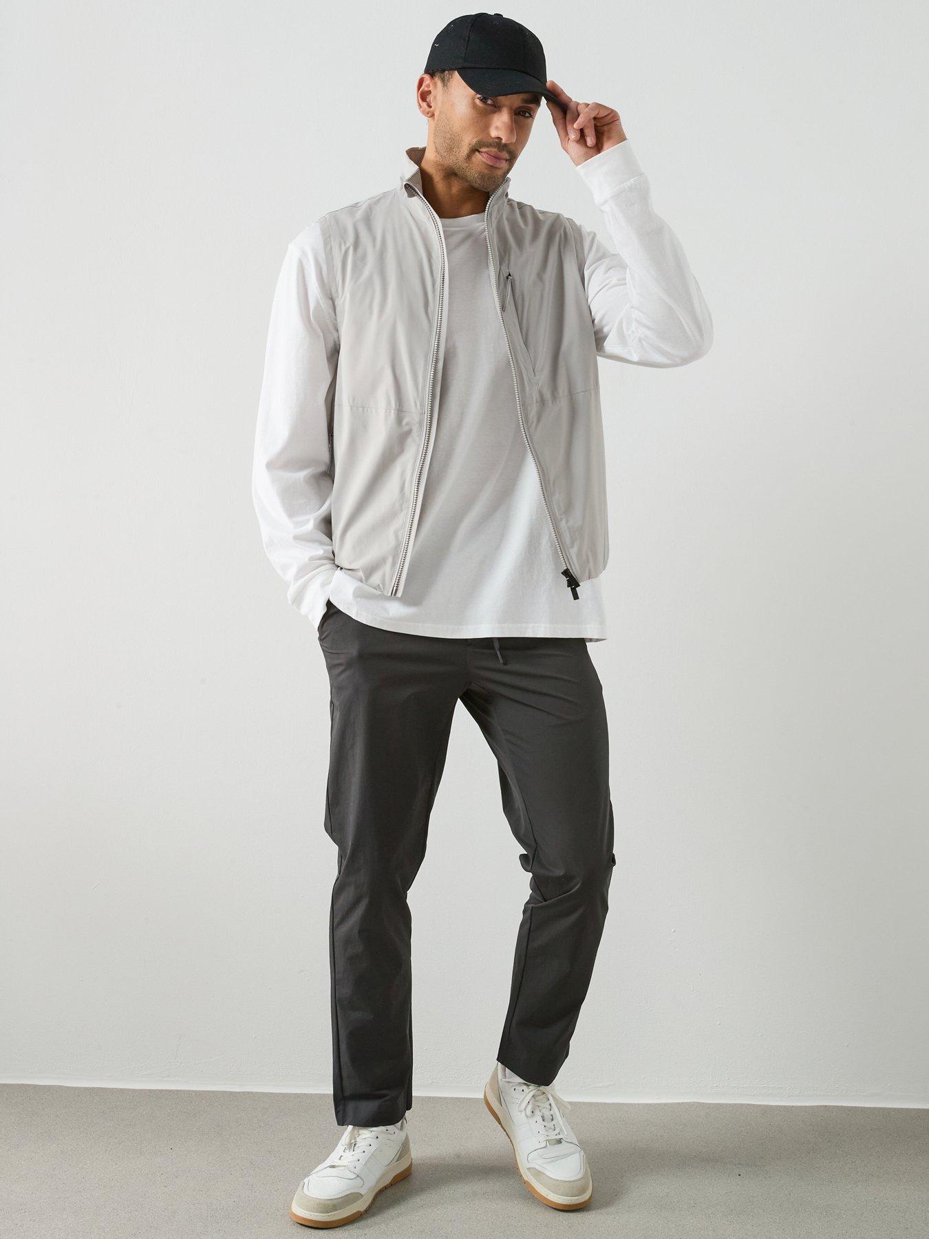  image of mango-performance-atlast-outer-vest-grey