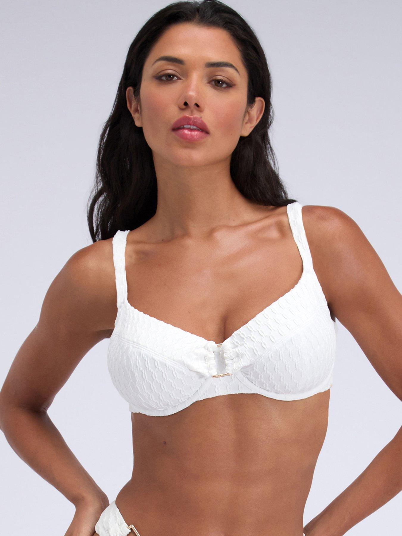  image of boux-avenue-riad-texture-balconette-bikini-ecru