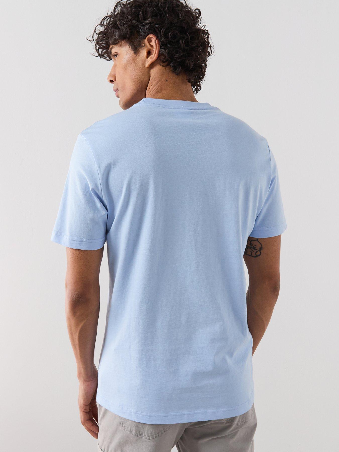  image of mango-cherlo-t-shirt-blue