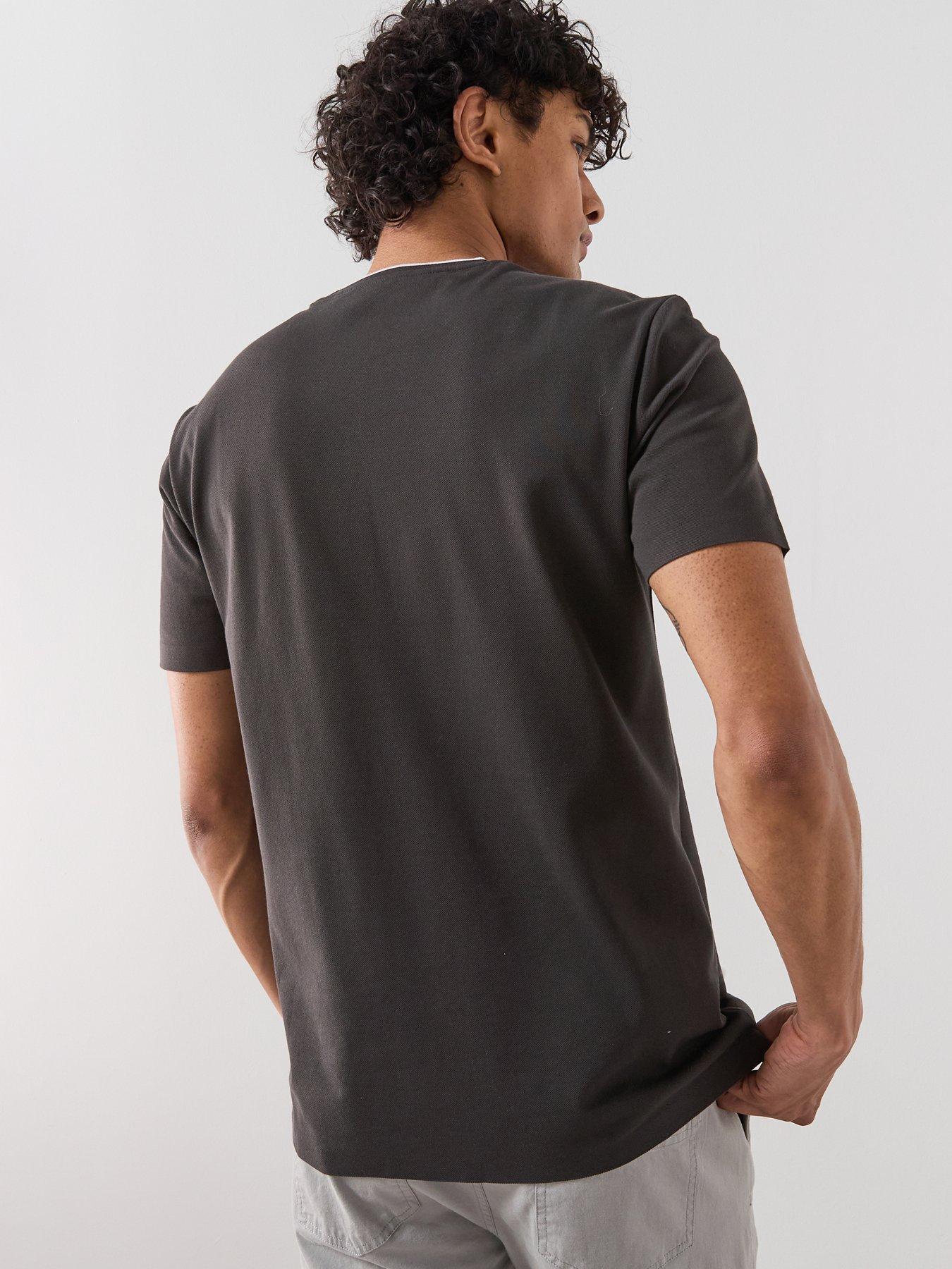 stillFront image of mango-performance-garda-t-shirt-grey