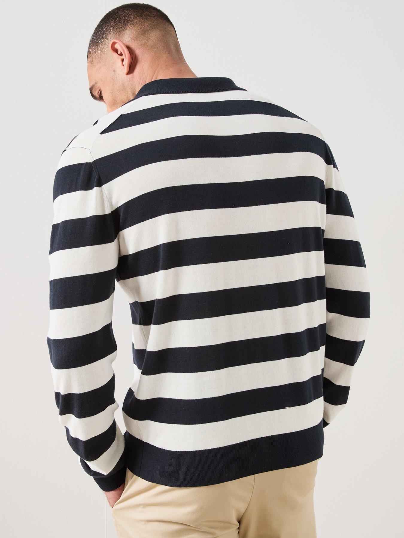 Image 2 of 6 of Mango Claude Long Sleeve Polo Shirt