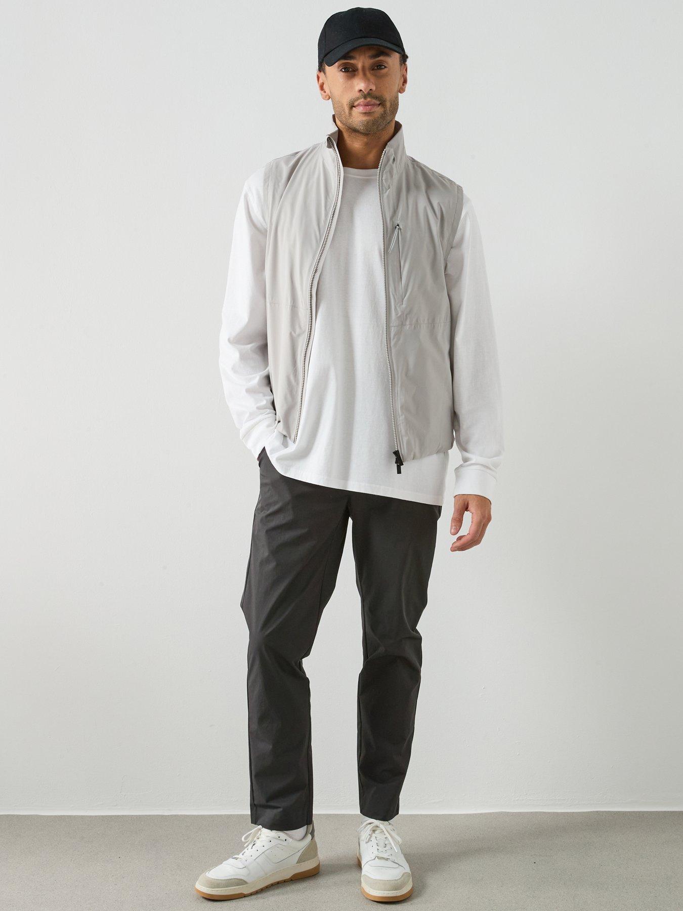 Image 3 of 6 of Mango Performance Due Trousers - Black