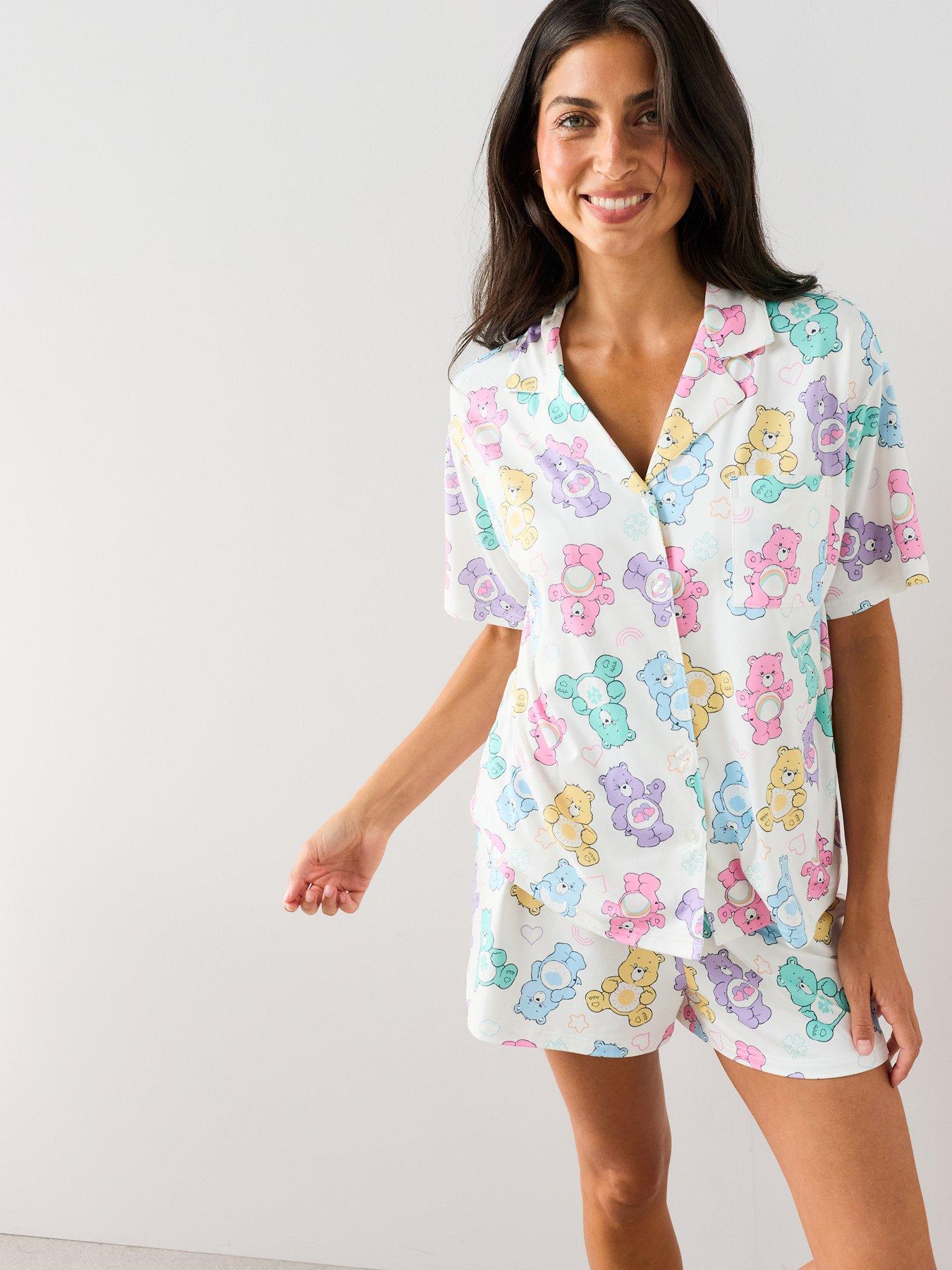 Care Bears Revere Short Pyjama Set - Cream