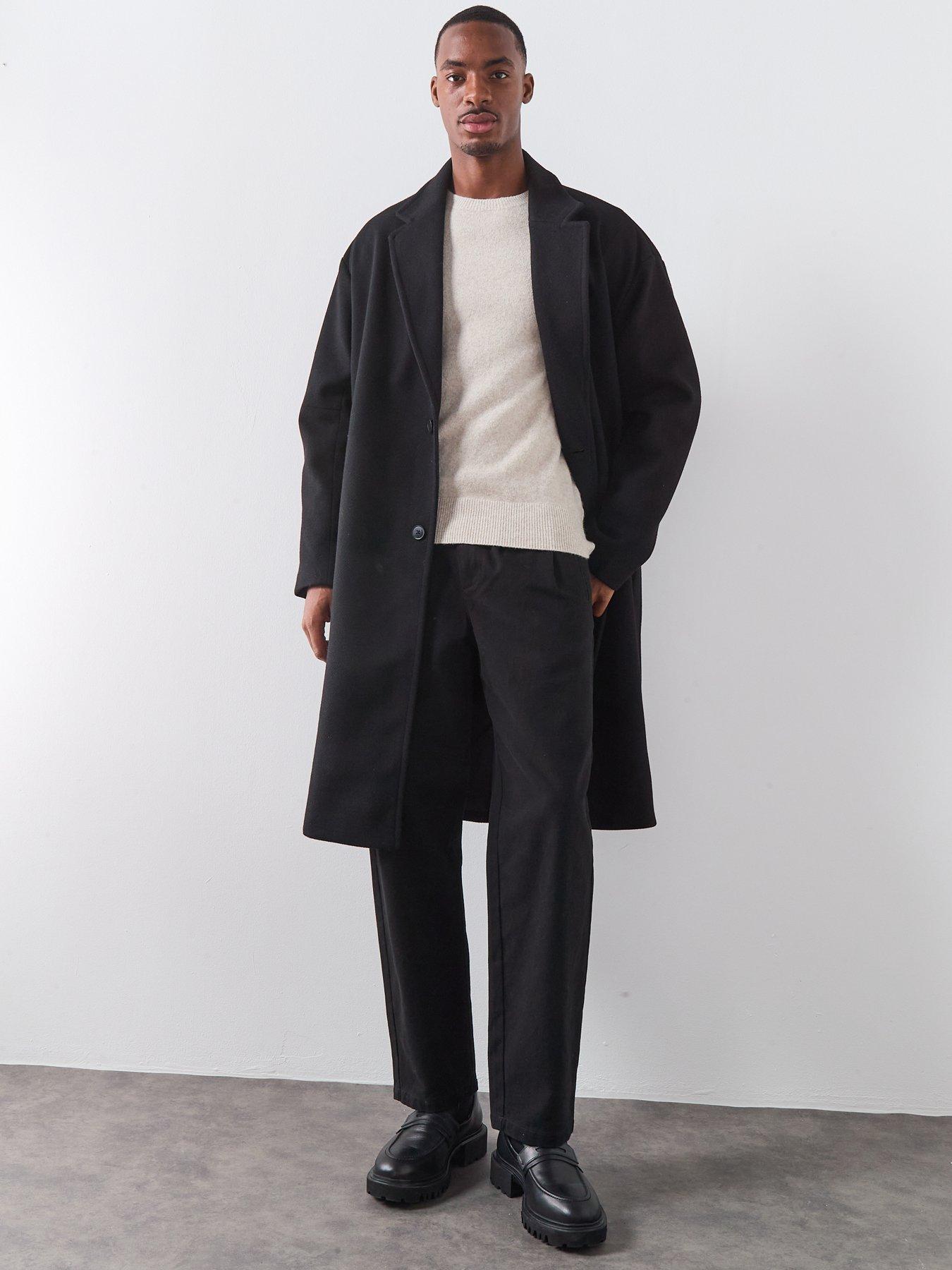 Image 3 of 5 of AllSaints Statten Knitted Jumper - Cloudy White