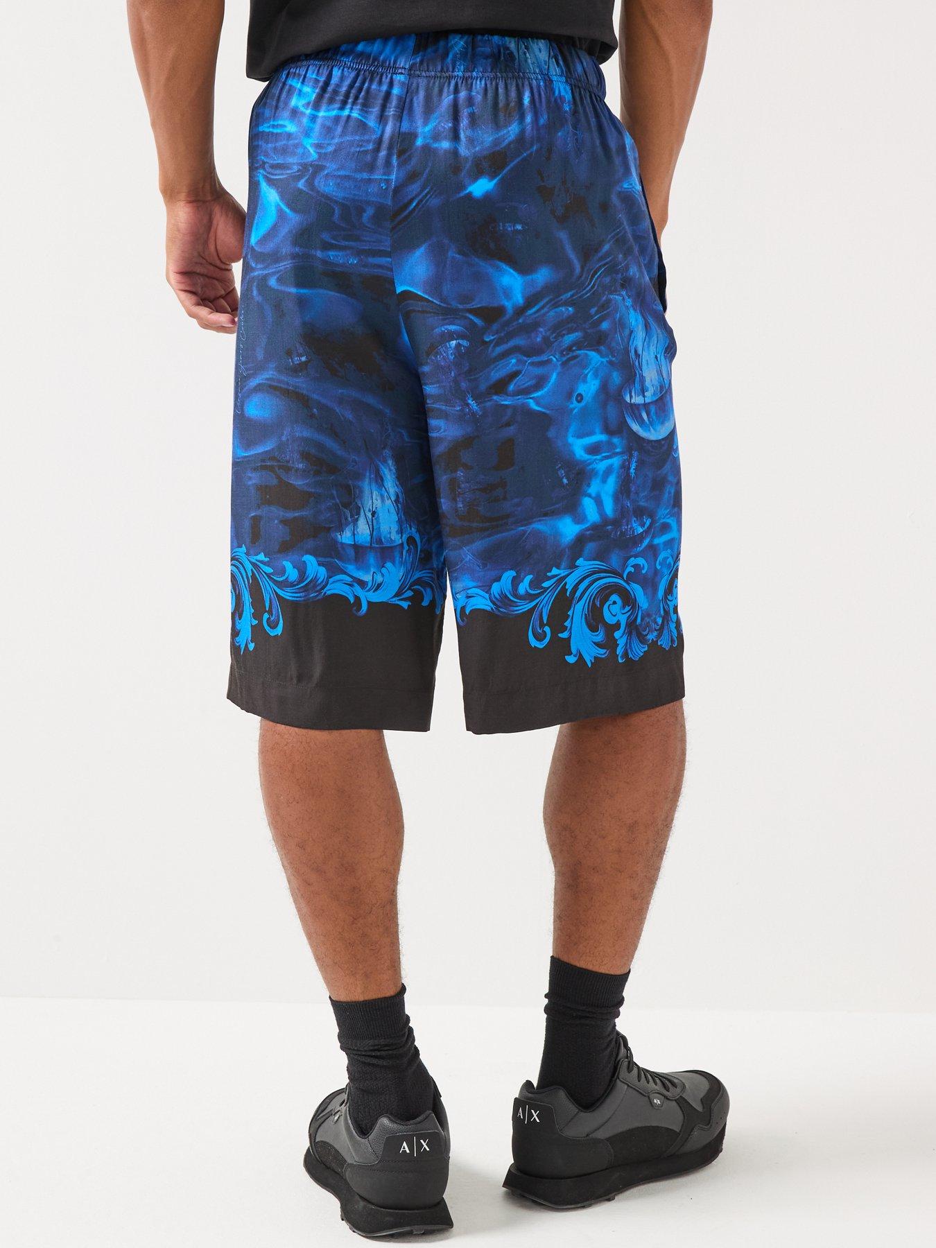 Image 2 of 6 of Versace Jeans Couture Abyss Shorts - Blue