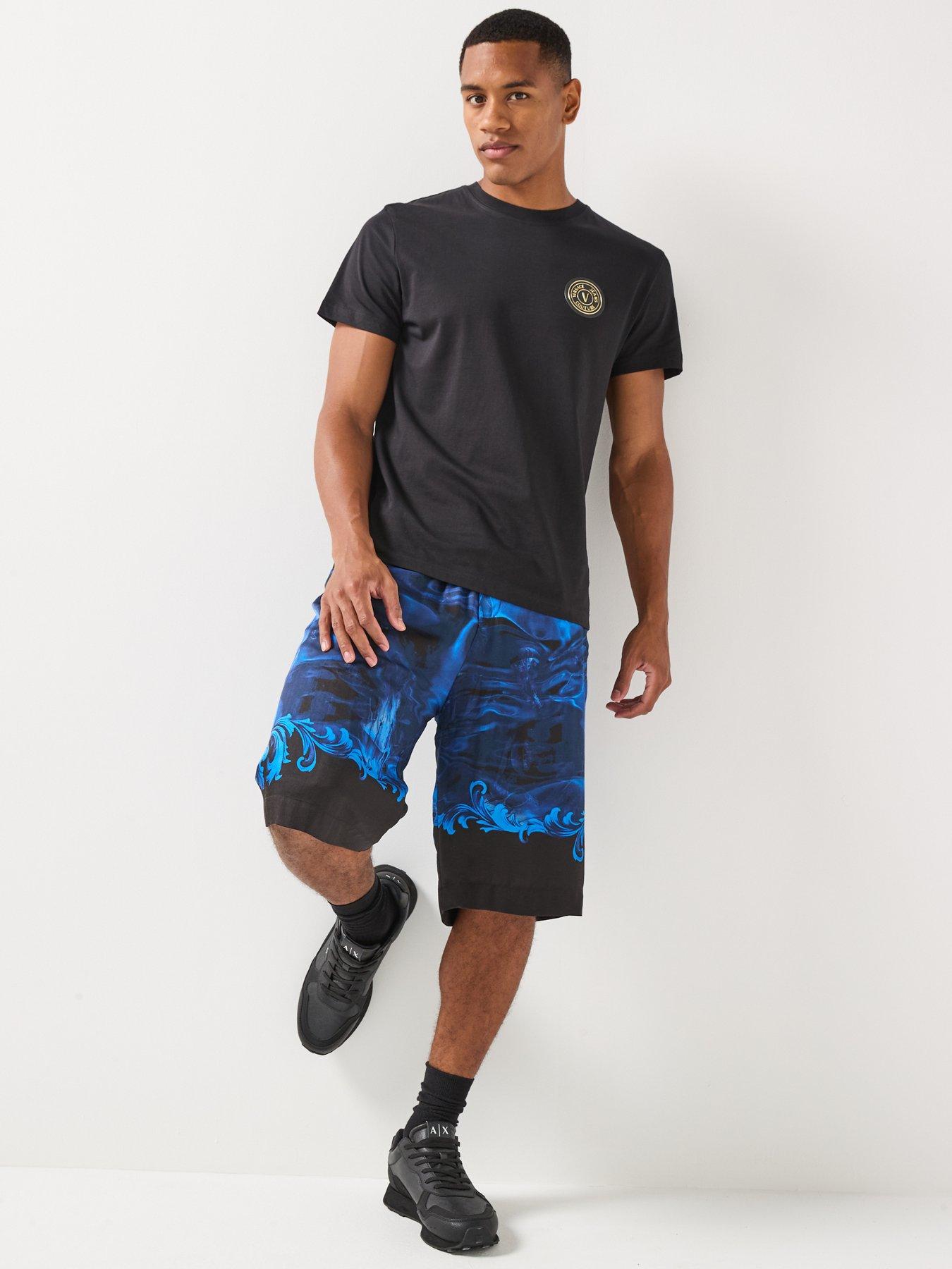 Image 6 of 6 of Versace Jeans Couture Abyss Shorts - Blue