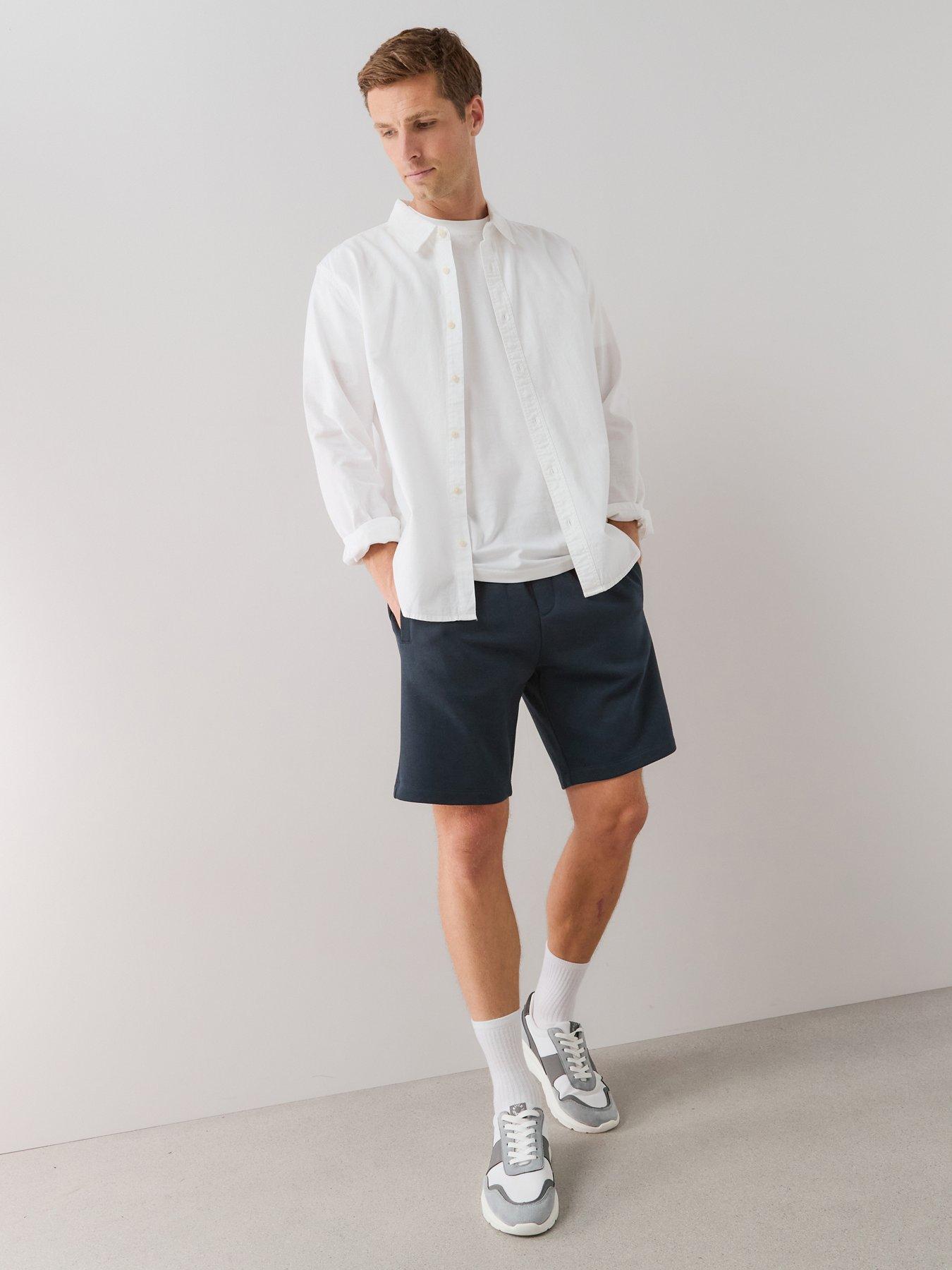 The Very Collection Essential Jogger Shorts - Navy