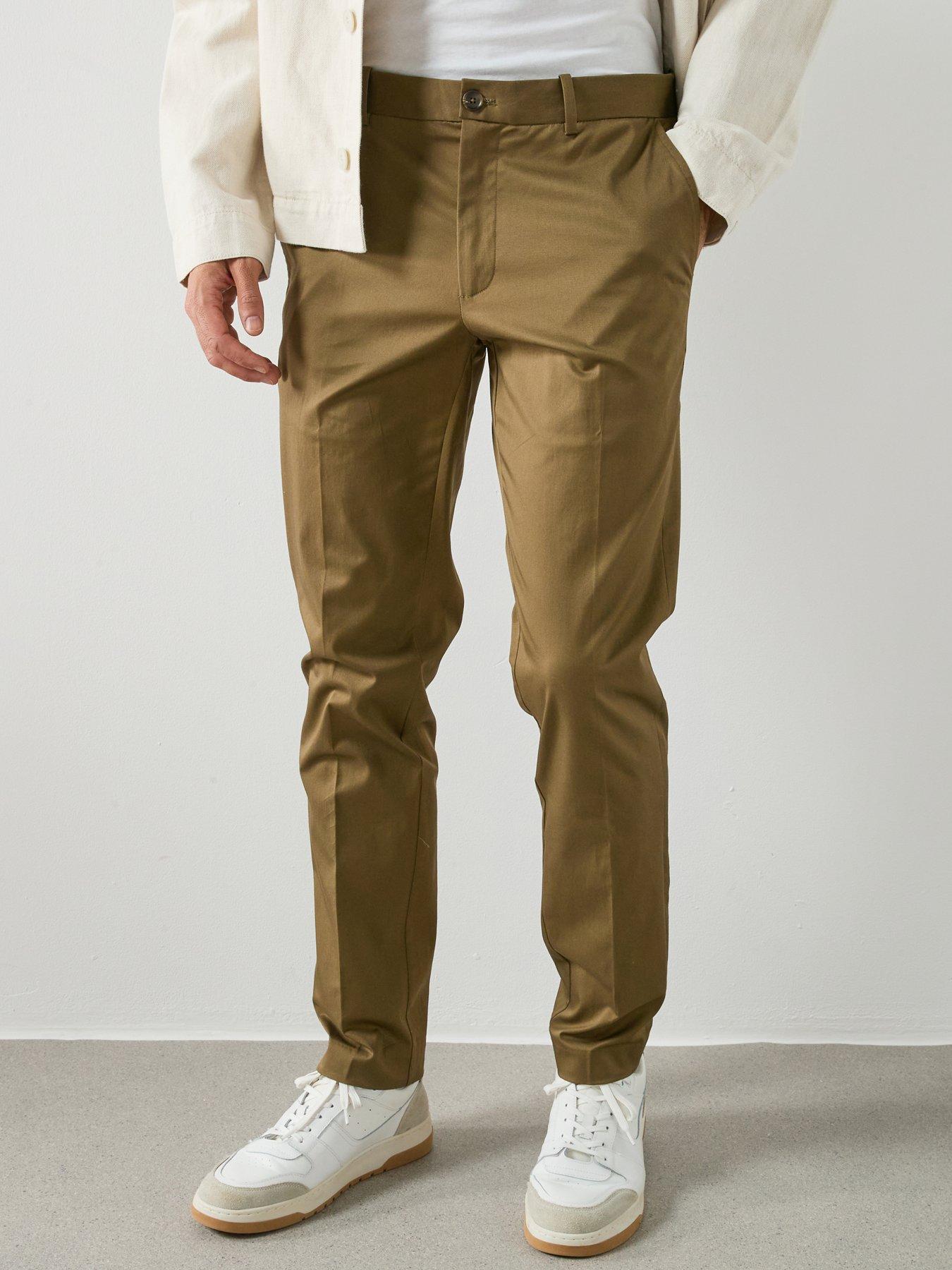 Mango Dublino Trousers - Green