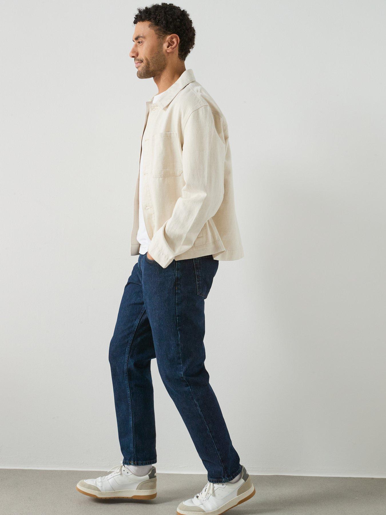 Image 6 of 6 of Mango Bob Straight Fit Jeans - Blue