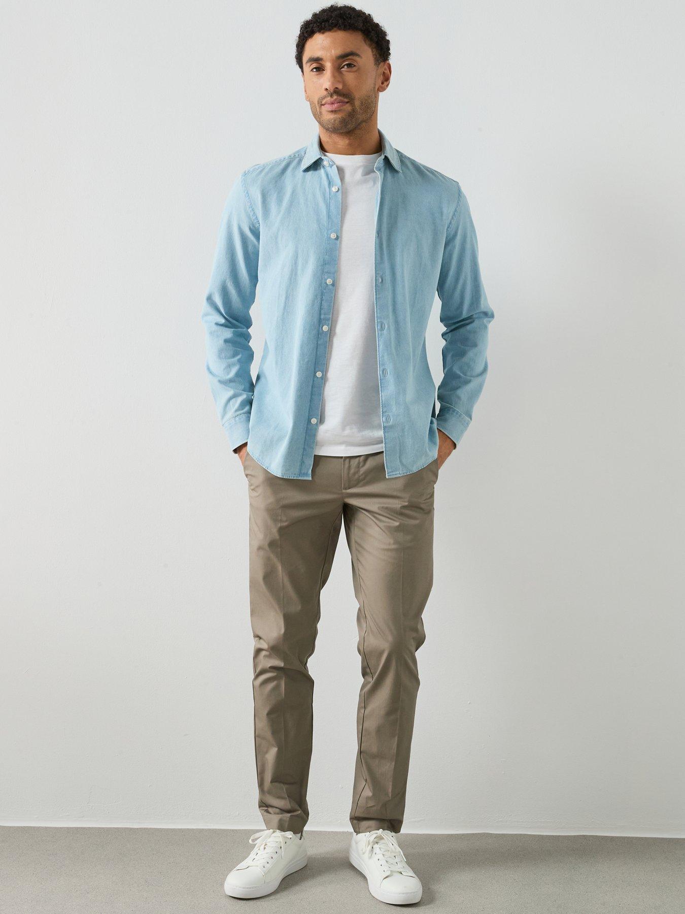  image of mango-gaspar-trousers-beige