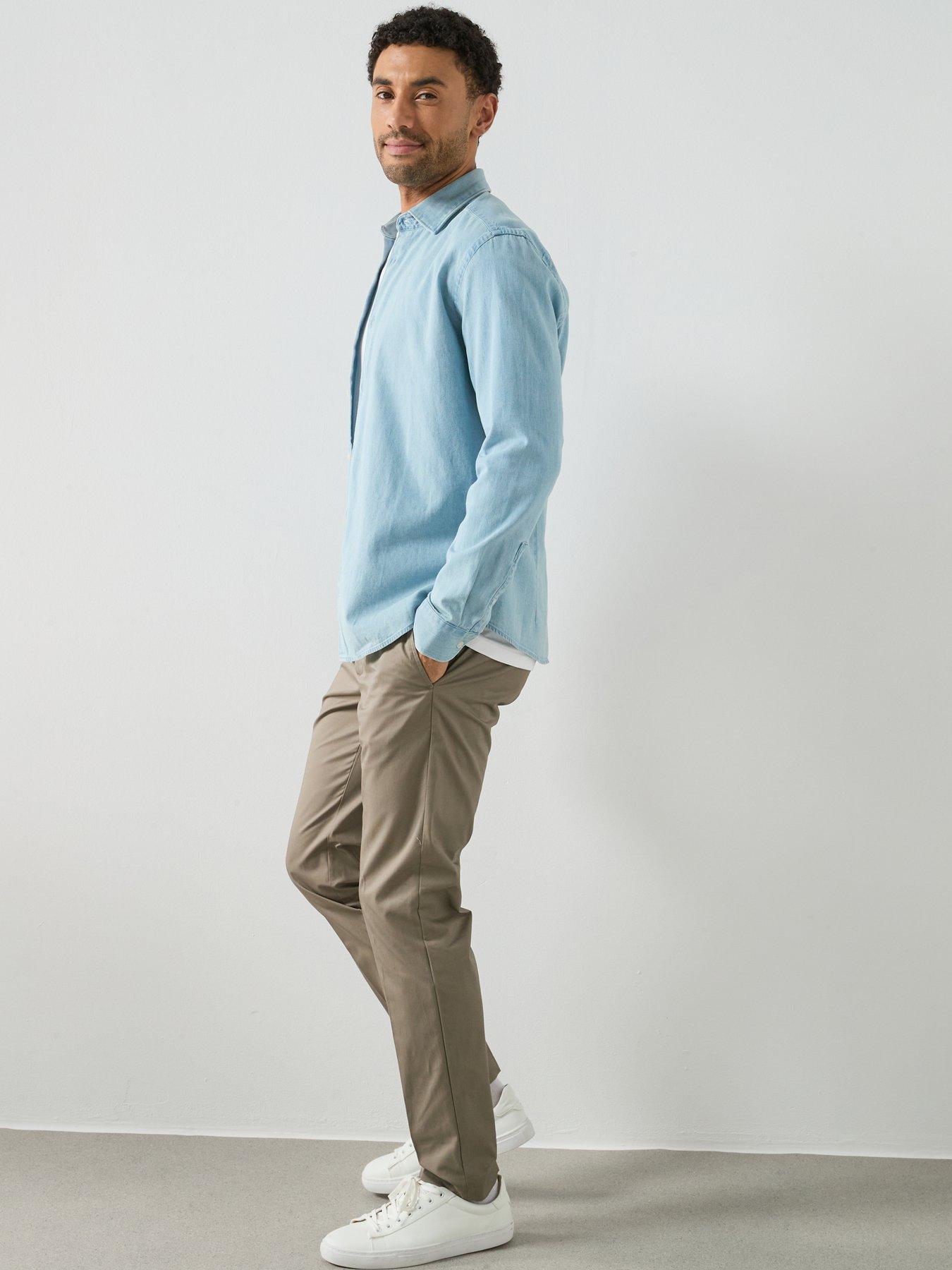  image of mango-gaspar-trousers-beige