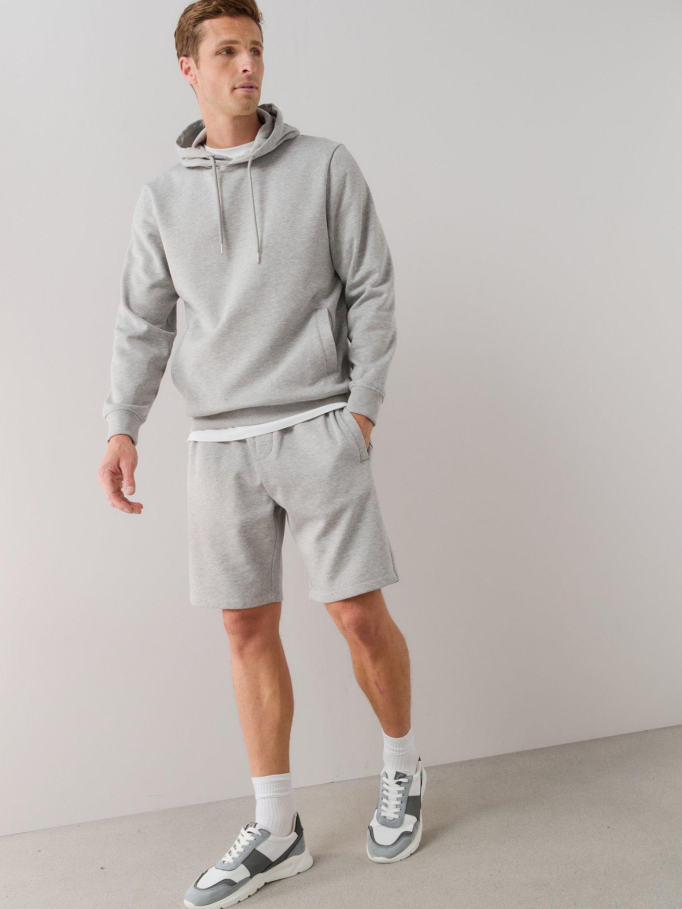 Image 3 of 7 of The Very Collection Essential Jogger Shorts - Grey