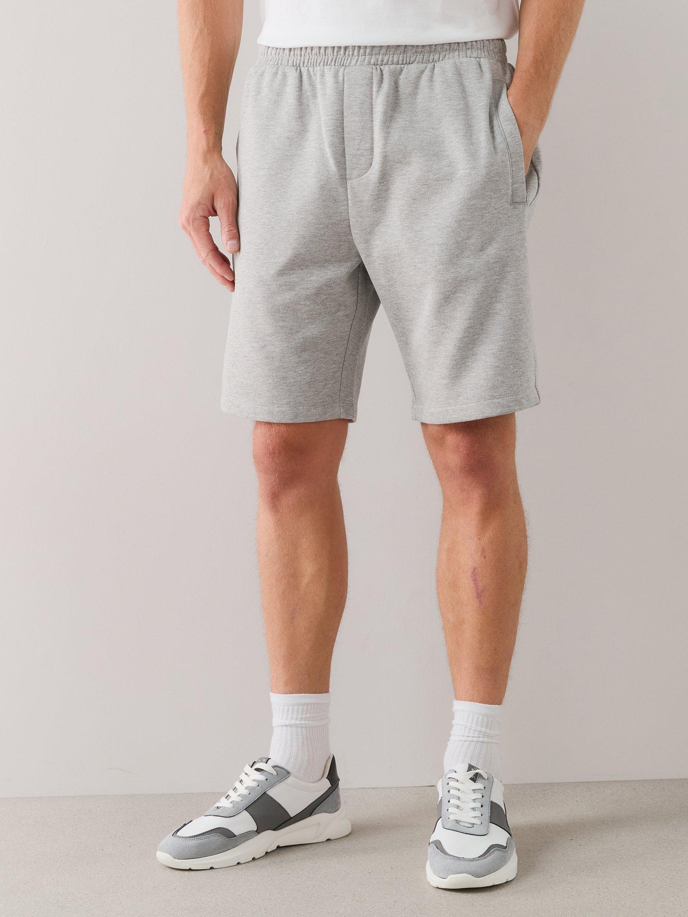 Image 4 of 7 of The Very Collection Essential Jogger Shorts - Grey