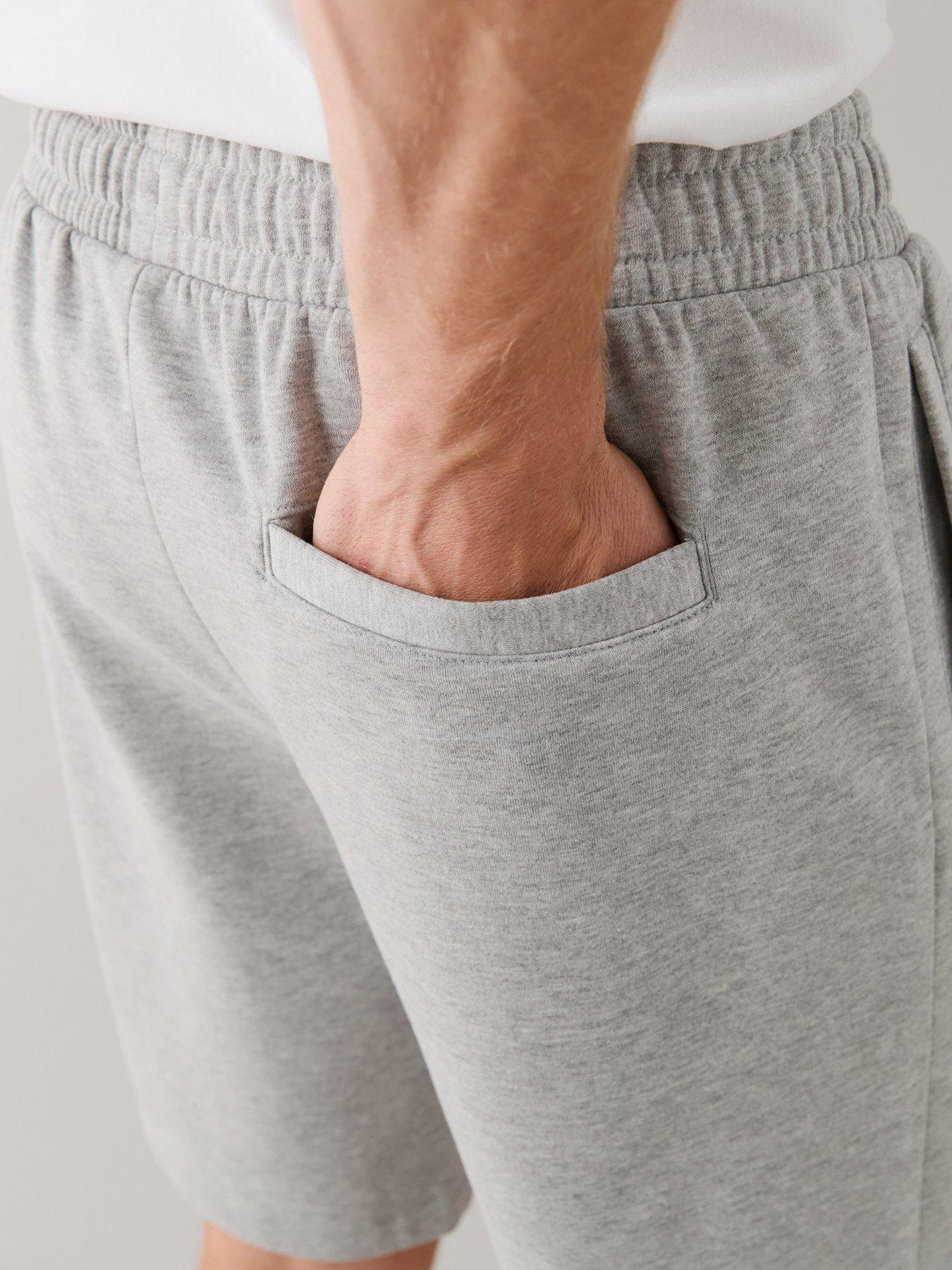 Image 5 of 7 of The Very Collection Essential Jogger Shorts - Grey