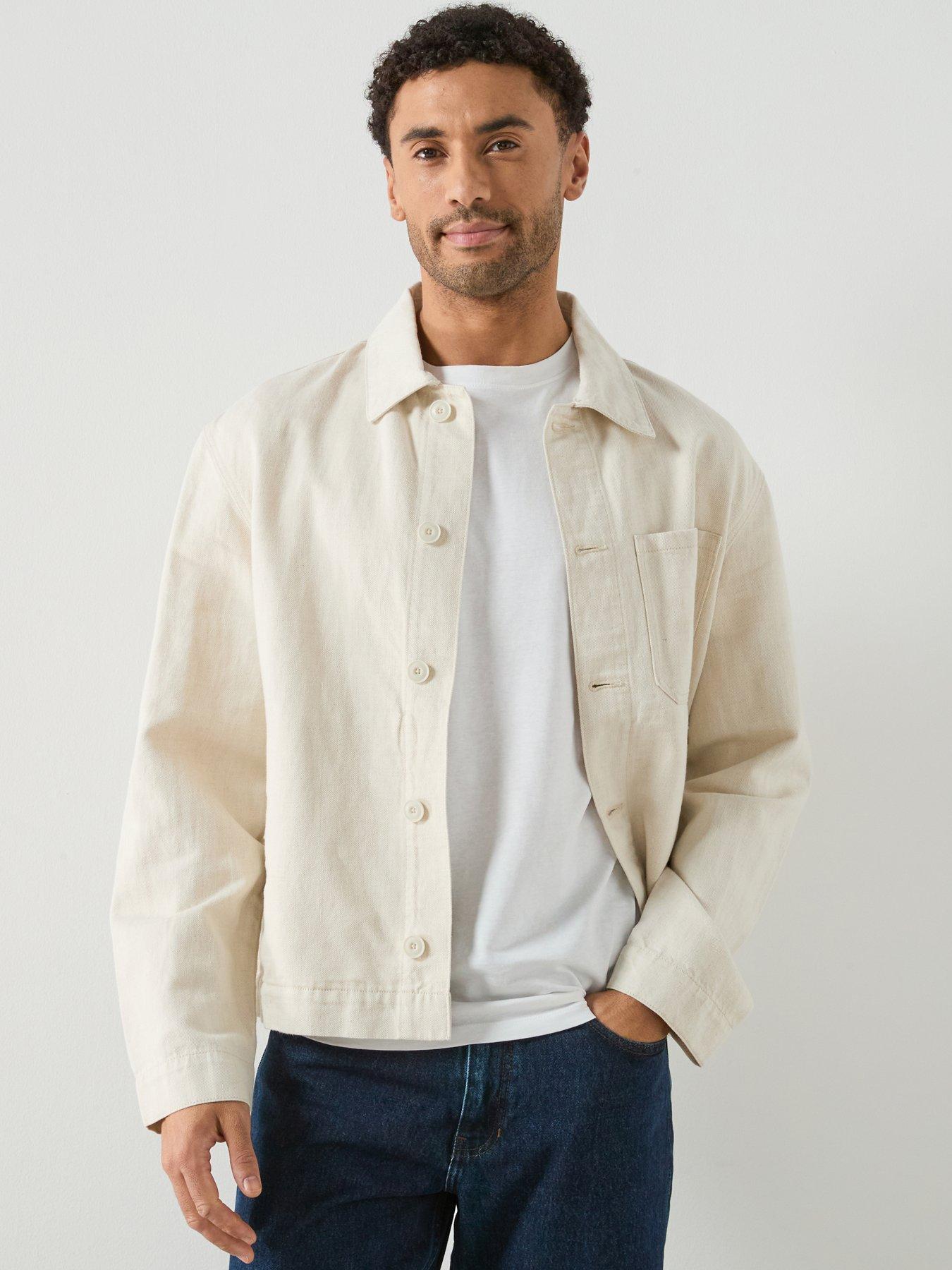 Mango Otto Jacket - Off White
