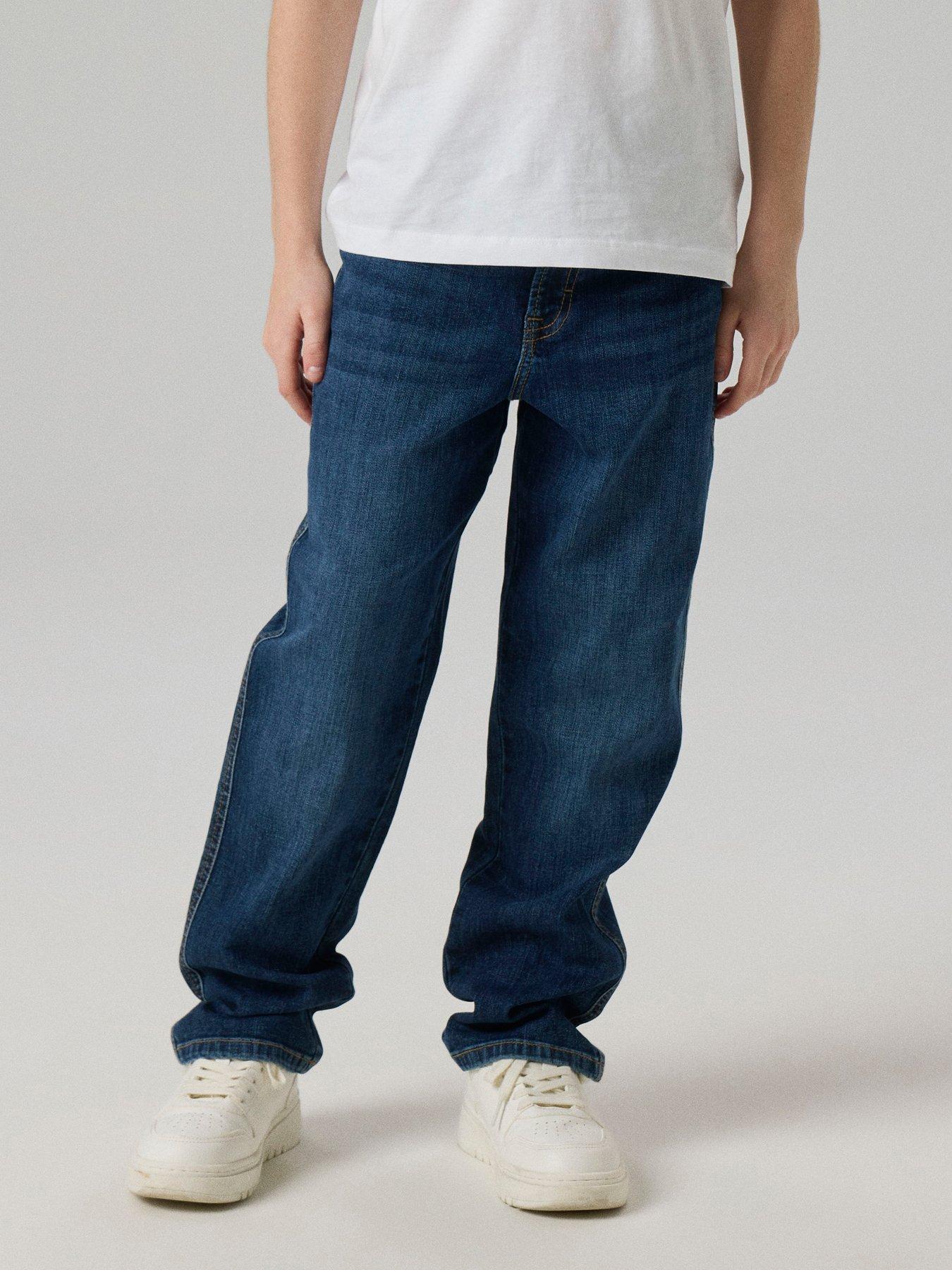Name It Boys Ryan Loose Fit Jeans - Dark Blue