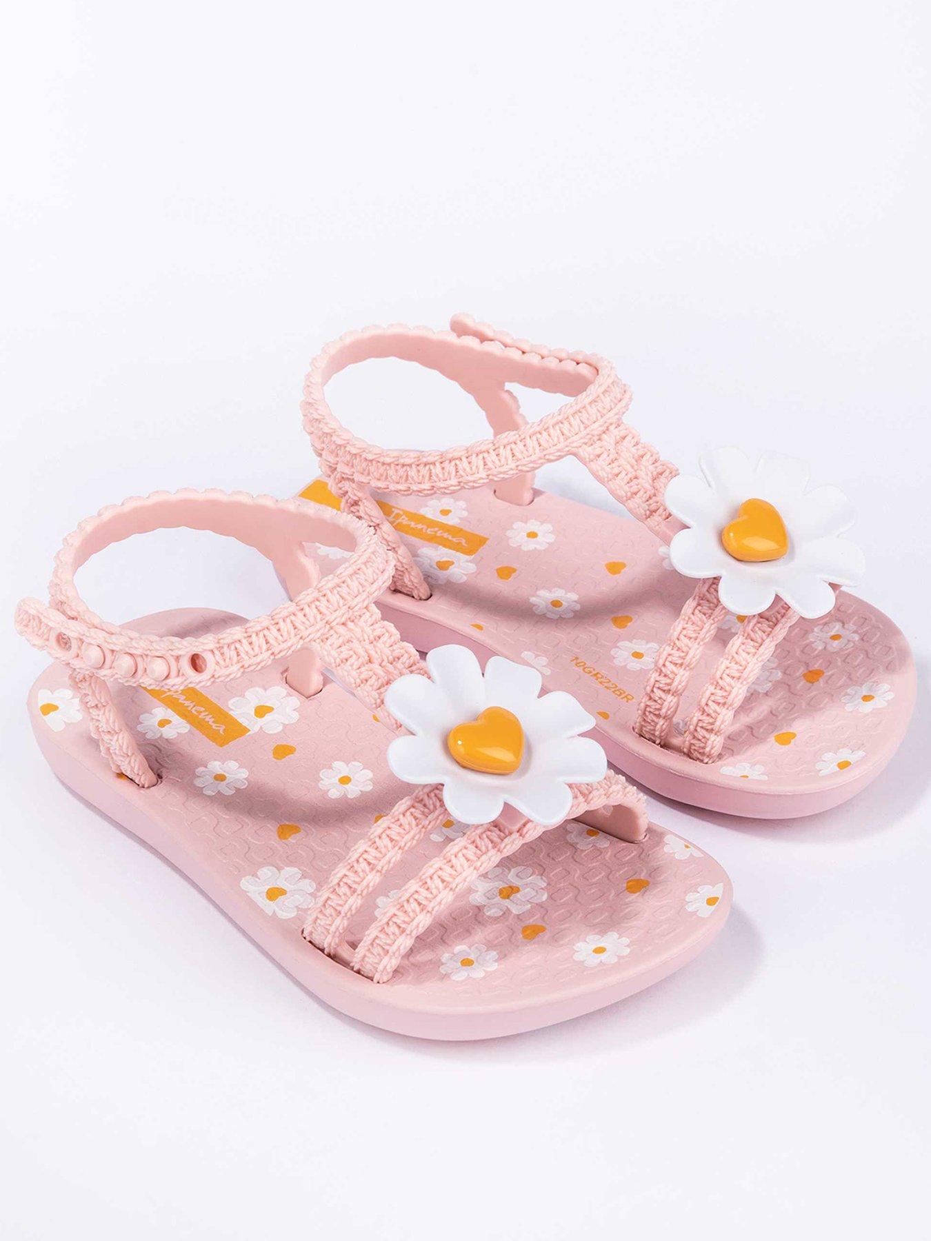 Ipanema Toddler Daisy Sandals - Light Pink