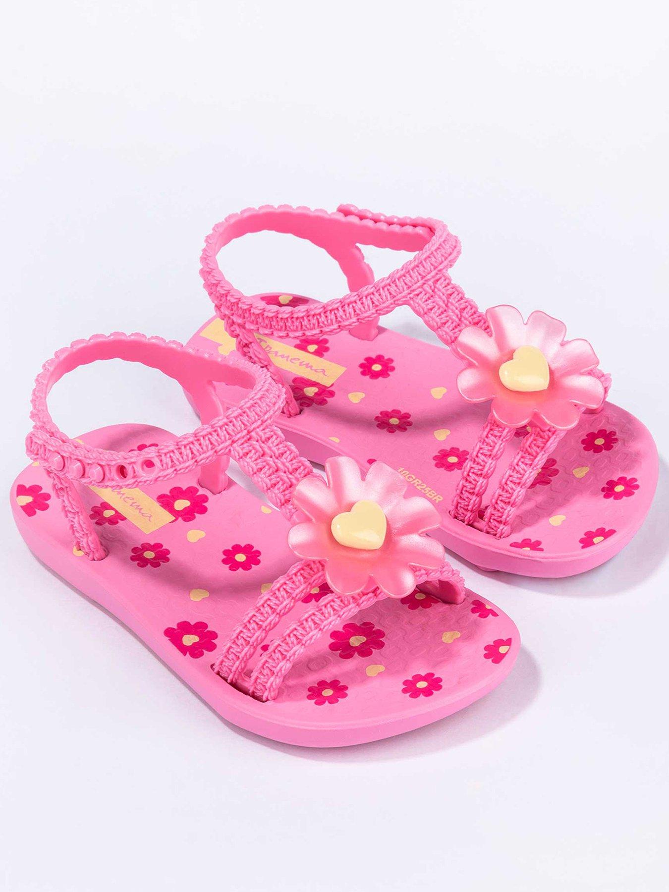 Ipanema Toddler Daisy Sandals - Pink
