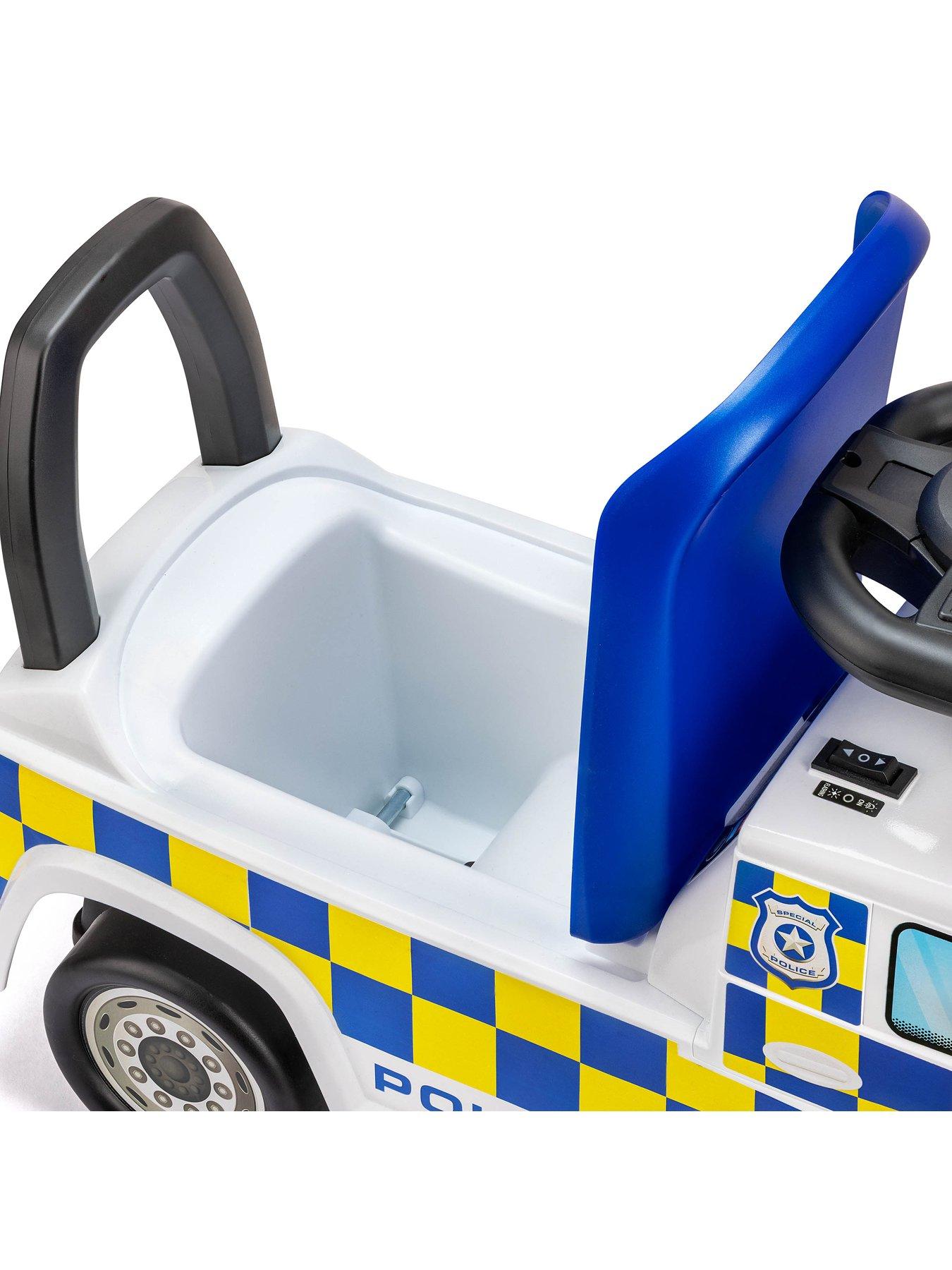 Image 5 of 7 of XOOTZ Mercedes-Benz Police Foot to Floor Ride On - White