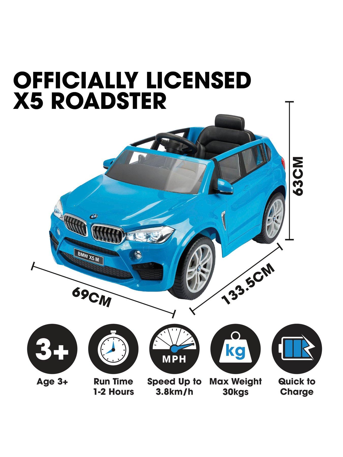 Image 7 of 8 of XOOTZ BMW X5 12v Electric Ride-On Lithium - Blue