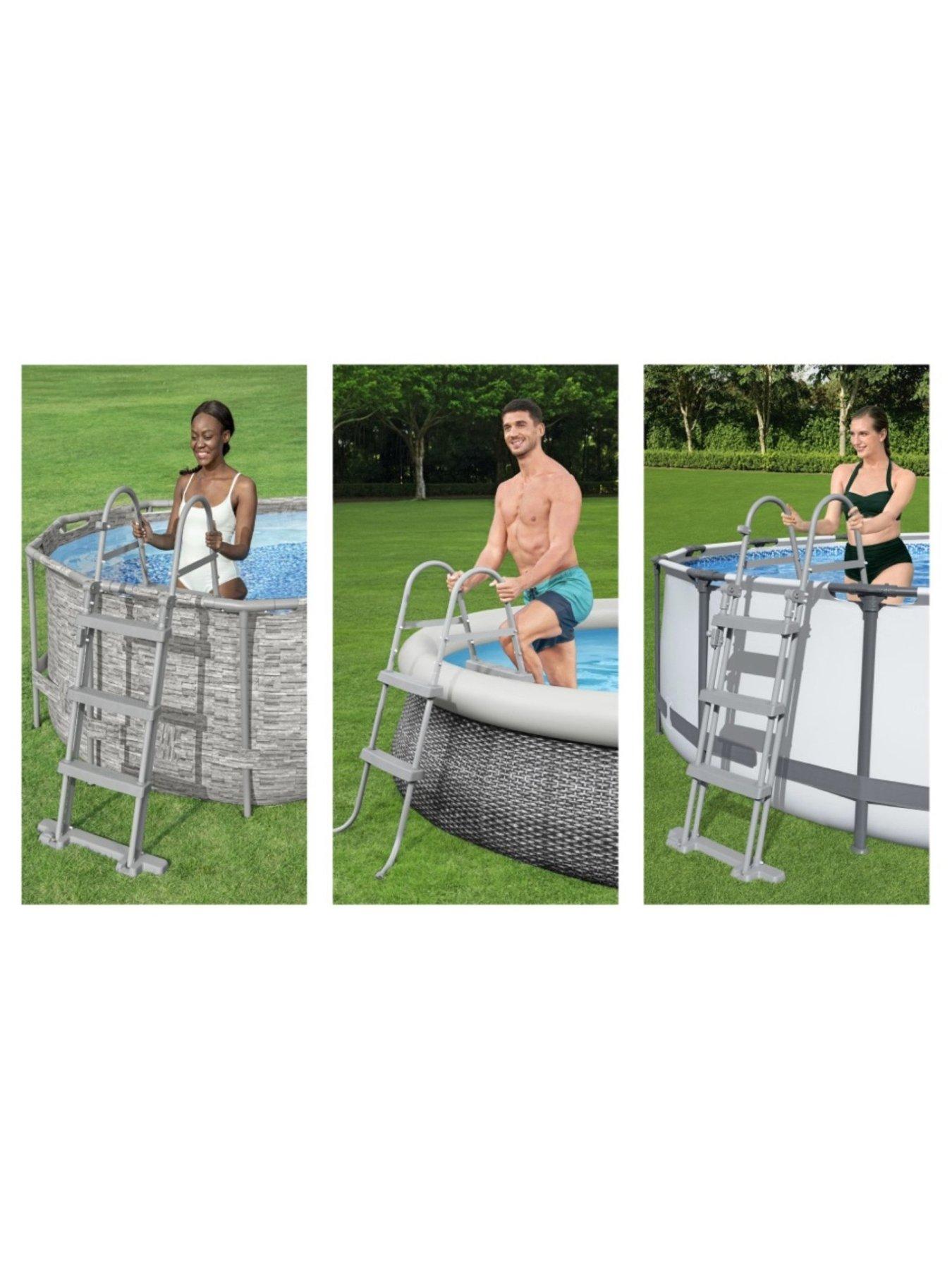 Image 3 of 6 of Bestway 33" Pool Ladder