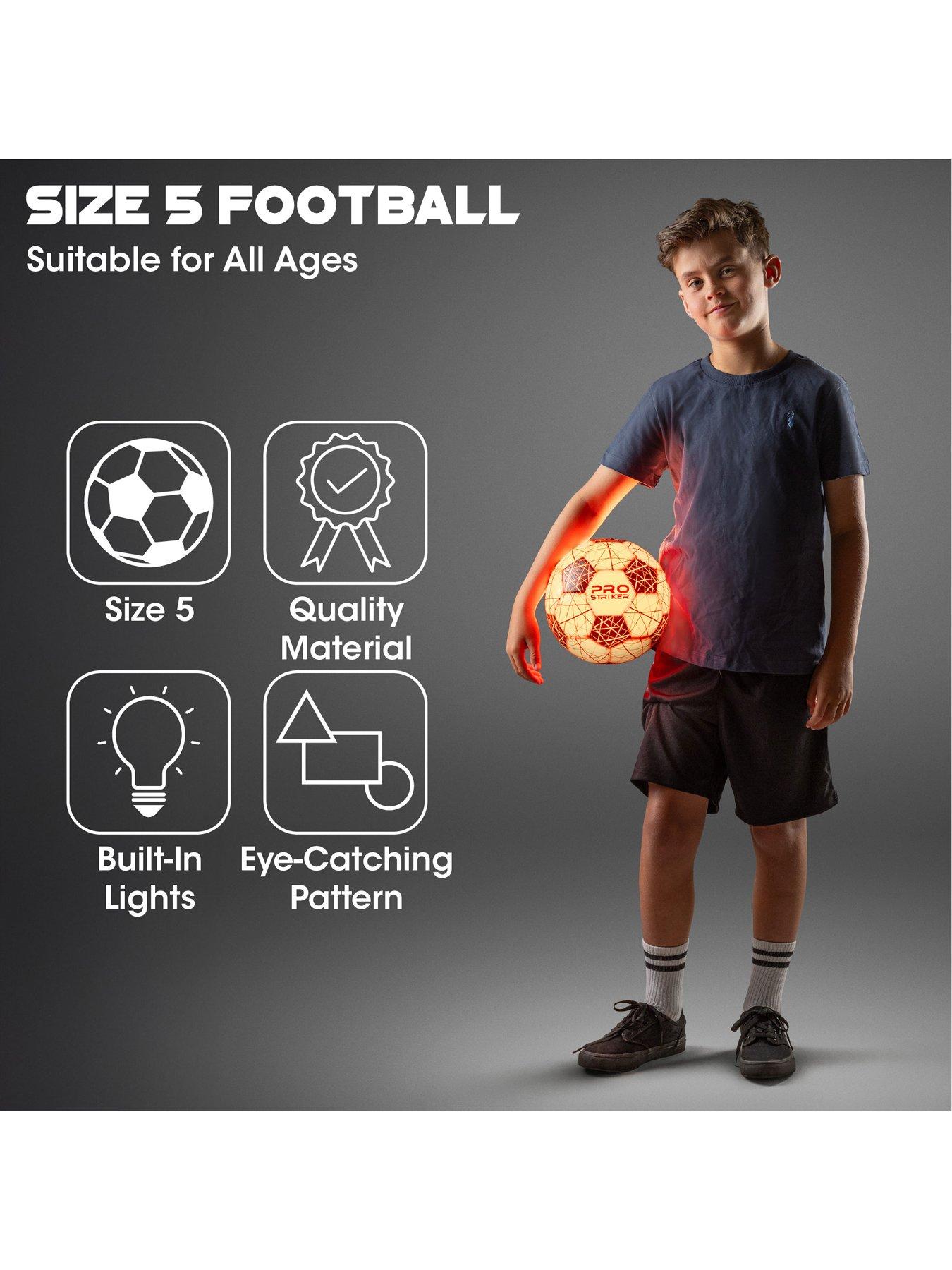 Image 6 of 7 of Toyrific Pro Striker Glow Ball - Orange