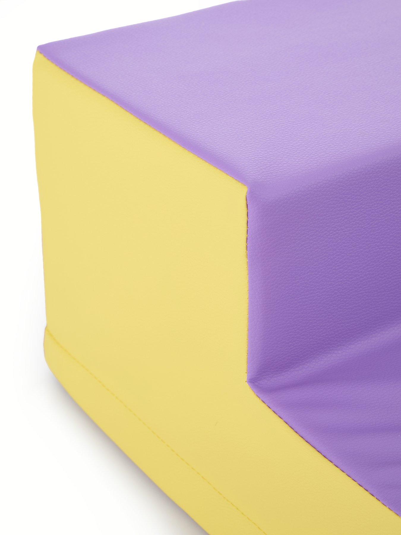 Image 6 of 7 of Soft Steps Soft Steps Soft Play Large Wave &amp; Slide 4 Piece Play Set