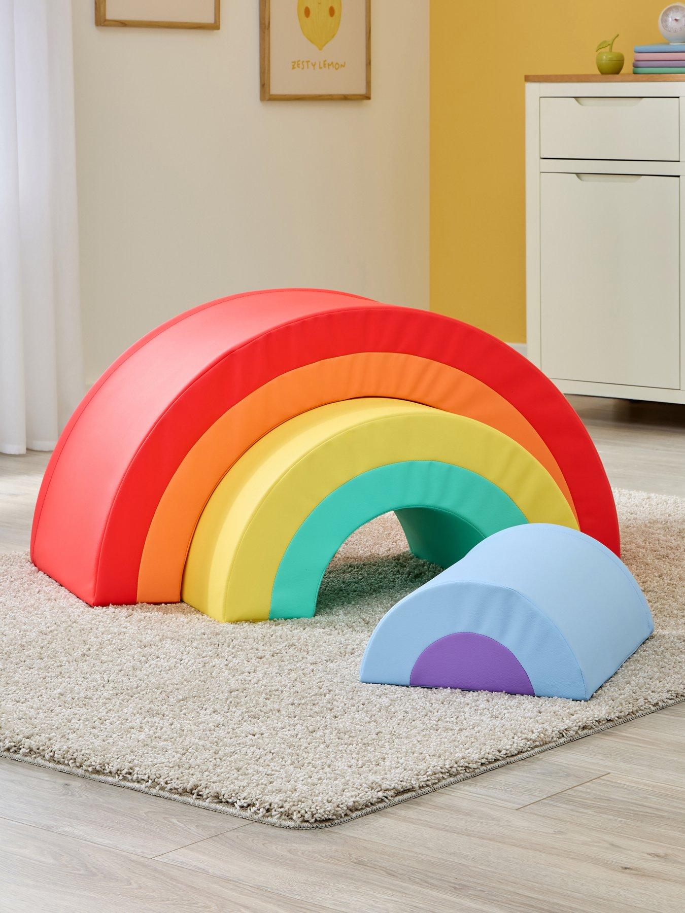 Soft Steps Soft Play Large Rainbow
