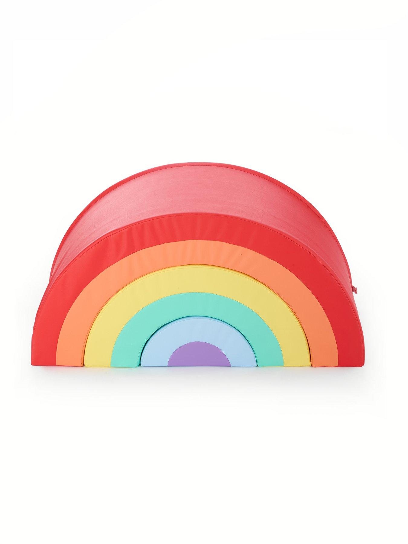 Image 3 of 7 of Soft Steps Soft Play Large Rainbow