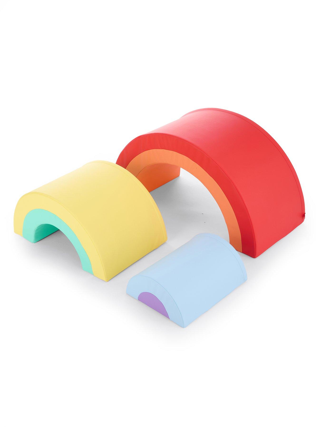 Image 5 of 7 of Soft Steps Soft Play Large Rainbow