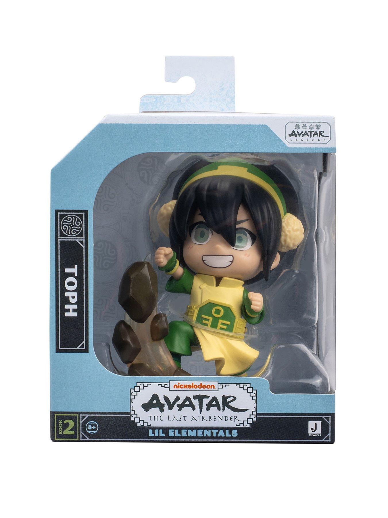 Avatar The Last Airbender Toph – 4-Inch Mini Figure in Kawaii Style with Display Base