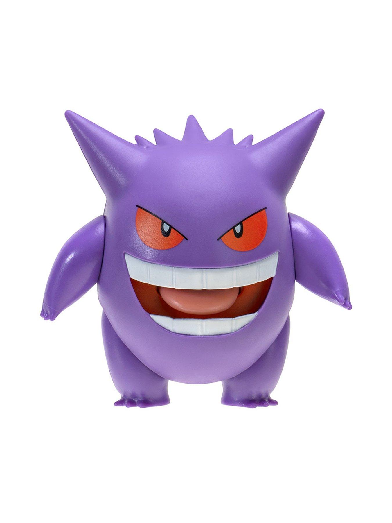 Image 2 of 6 of Pokemon Gengar Battle Feature Figure - 4.5-Inch Gengar Battle Figure with Extending Tongue