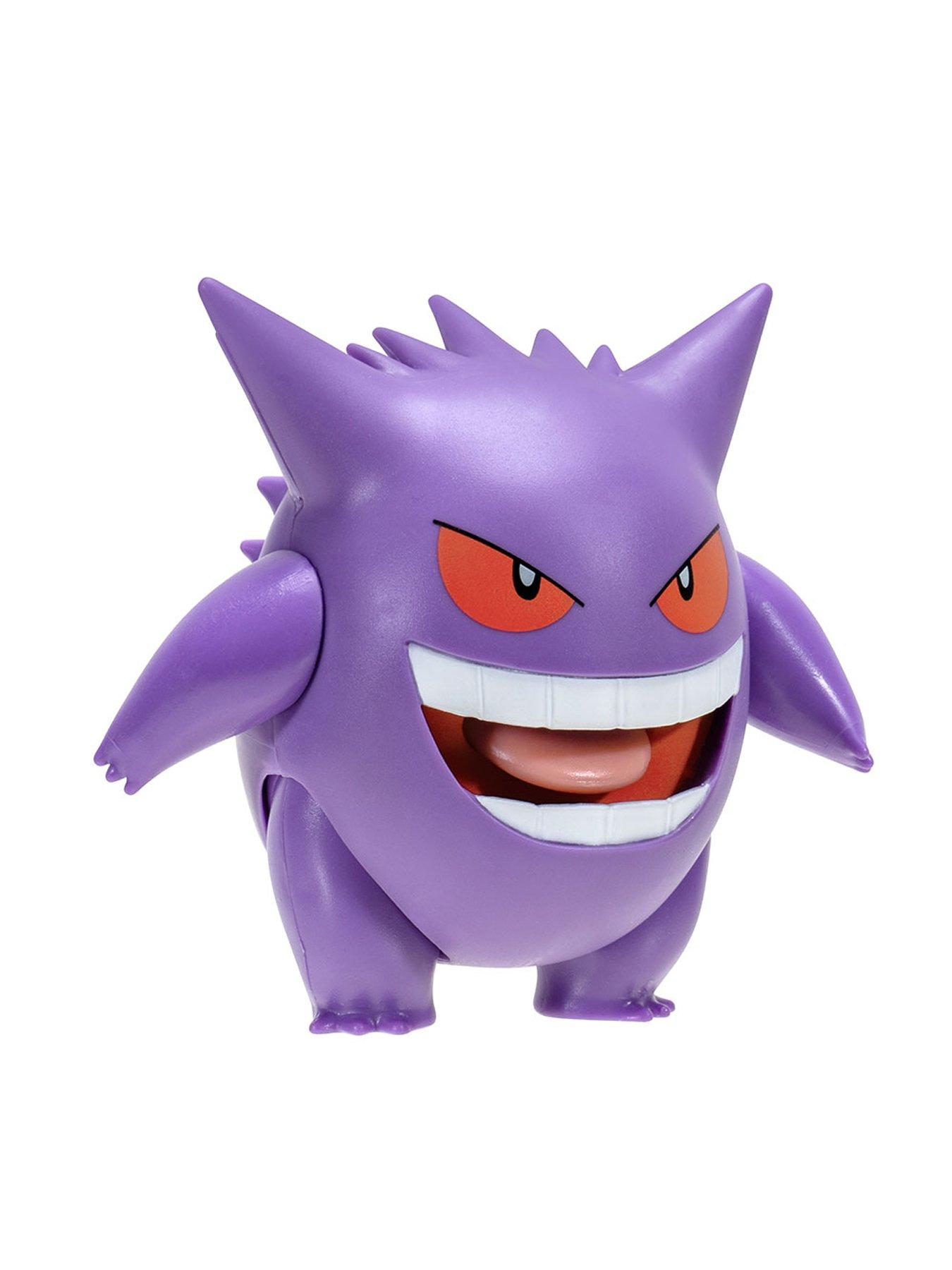 Image 4 of 6 of Pokemon Gengar Battle Feature Figure - 4.5-Inch Gengar Battle Figure with Extending Tongue