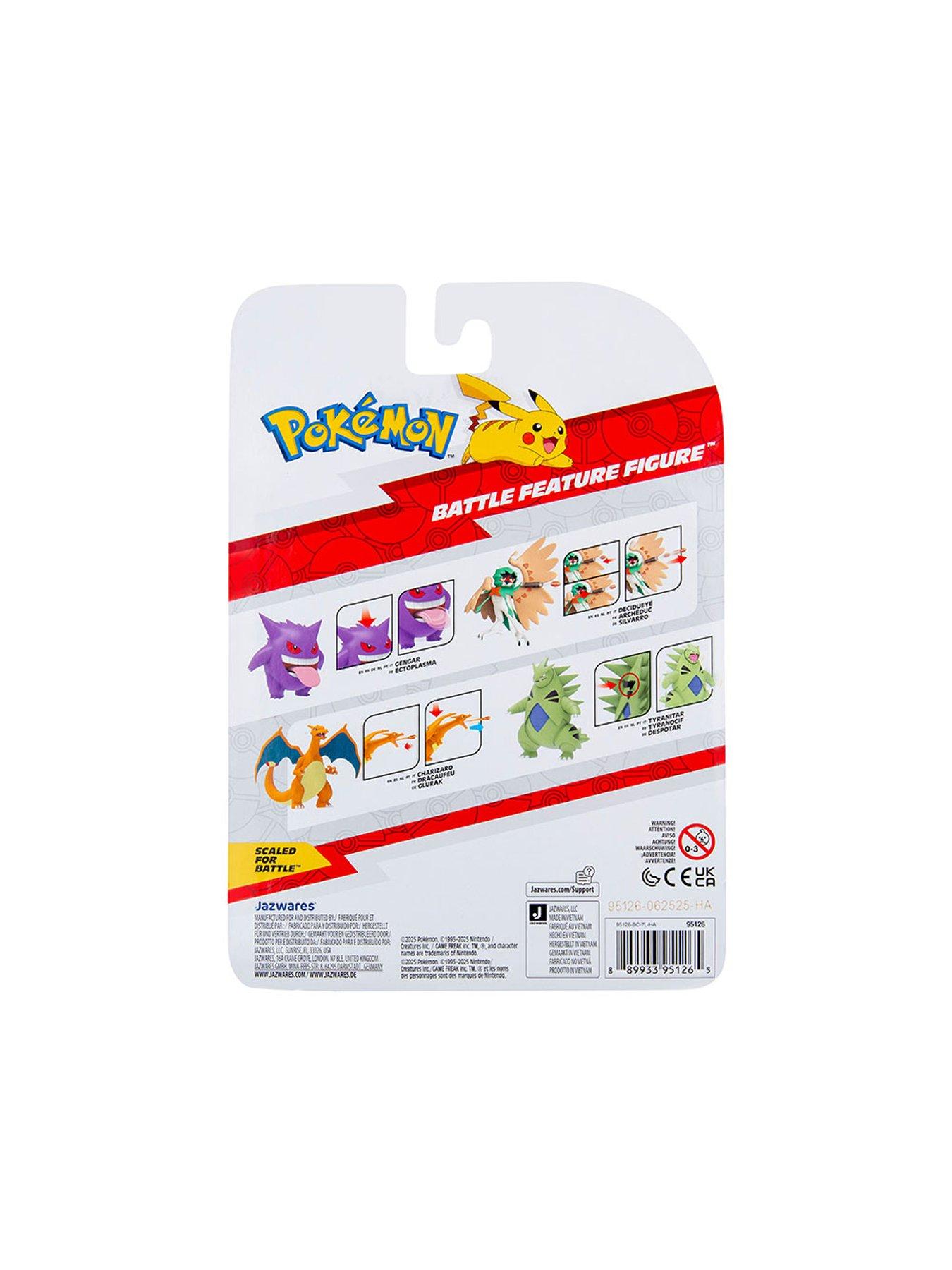 Image 5 of 6 of Pokemon Gengar Battle Feature Figure - 4.5-Inch Gengar Battle Figure with Extending Tongue