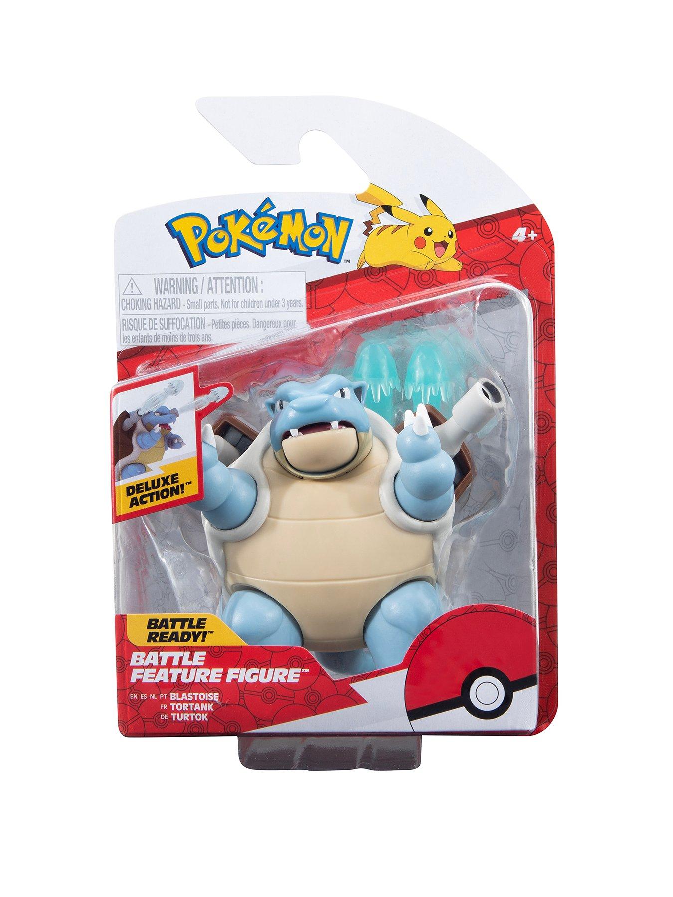 Pokemon Blastoise 4.5-Inch Battle Feature Figure