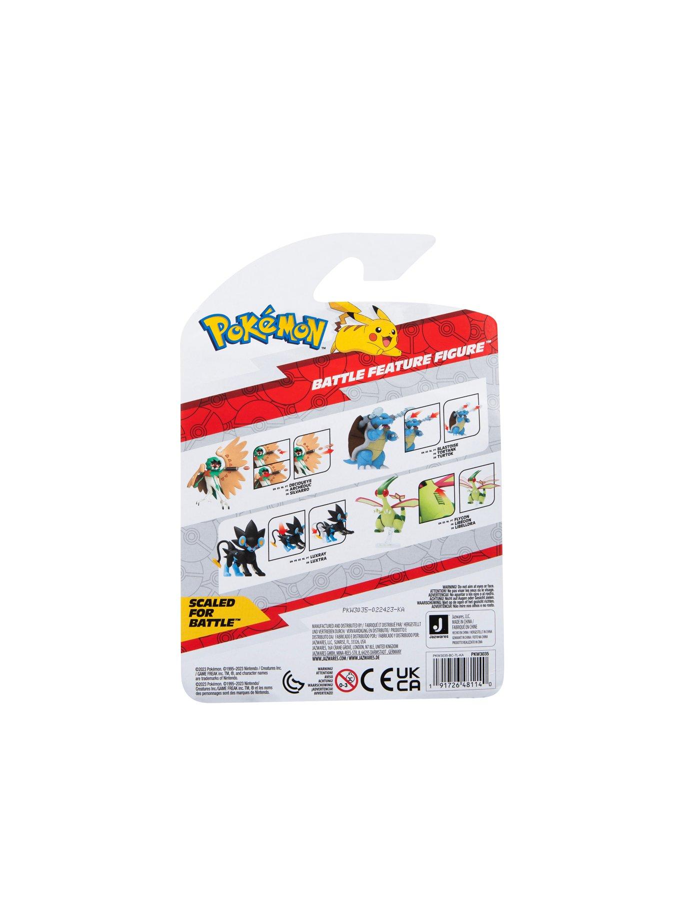 Image 5 of 6 of Pokemon Blastoise 4.5-Inch Battle Feature Figure