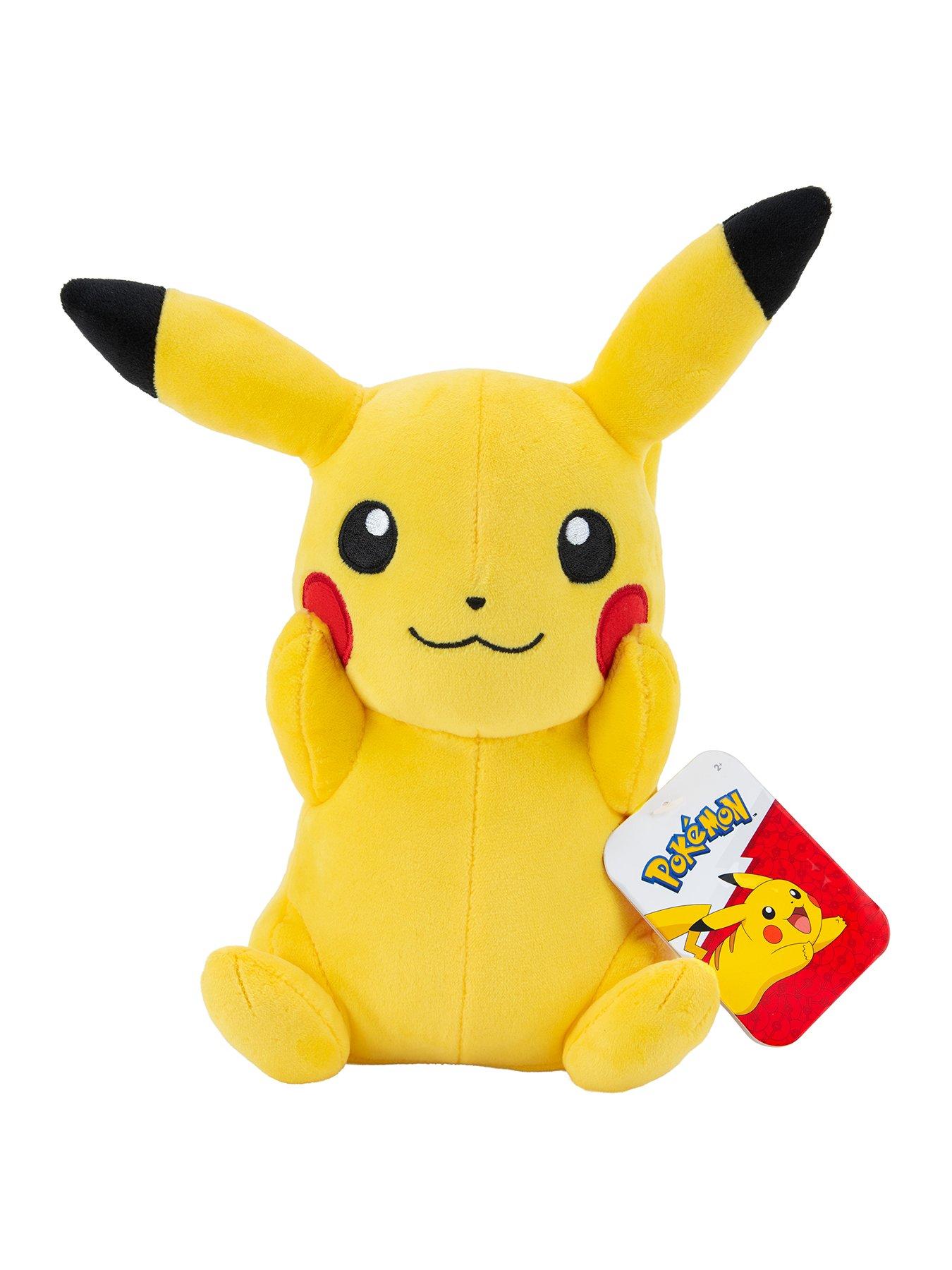  image of pokemon-pikachu-plush-8-inch-soft-plush-with-authentic-details