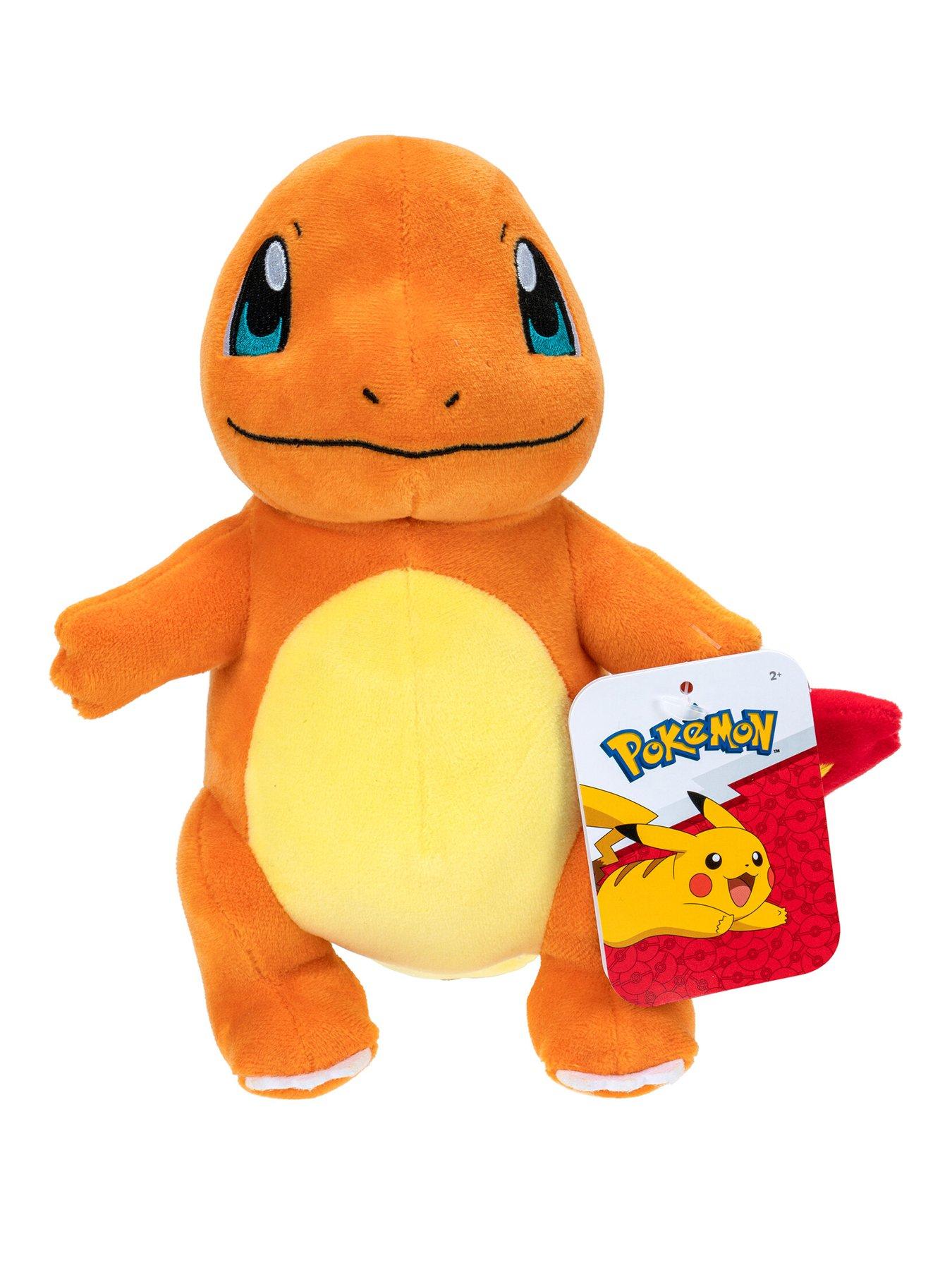 Pokemon Charmander Plush - 8-Inch Soft Plush with Authentic Details