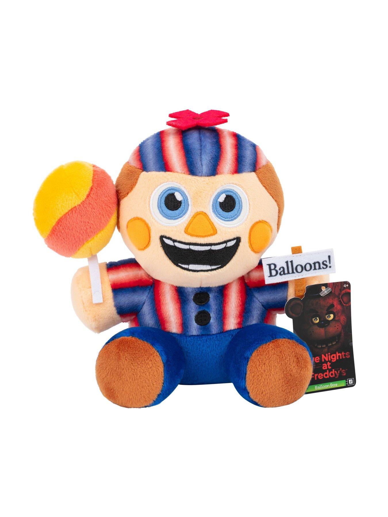 Image 4 of 5 of Five Nights at Freddy's Balloon Boy Plush - 8-Inch Stuffie with Soft Material and Glow-In-The-Dark Eyes