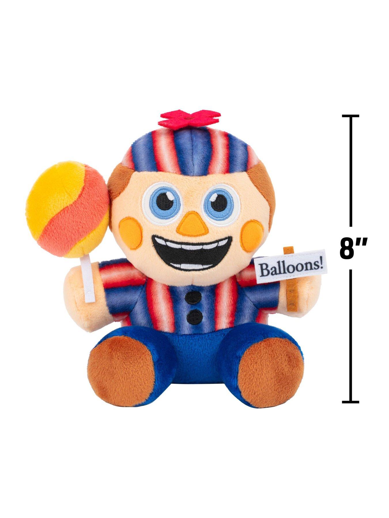 Image 5 of 5 of Five Nights at Freddy's Balloon Boy Plush - 8-Inch Stuffie with Soft Material and Glow-In-The-Dark Eyes